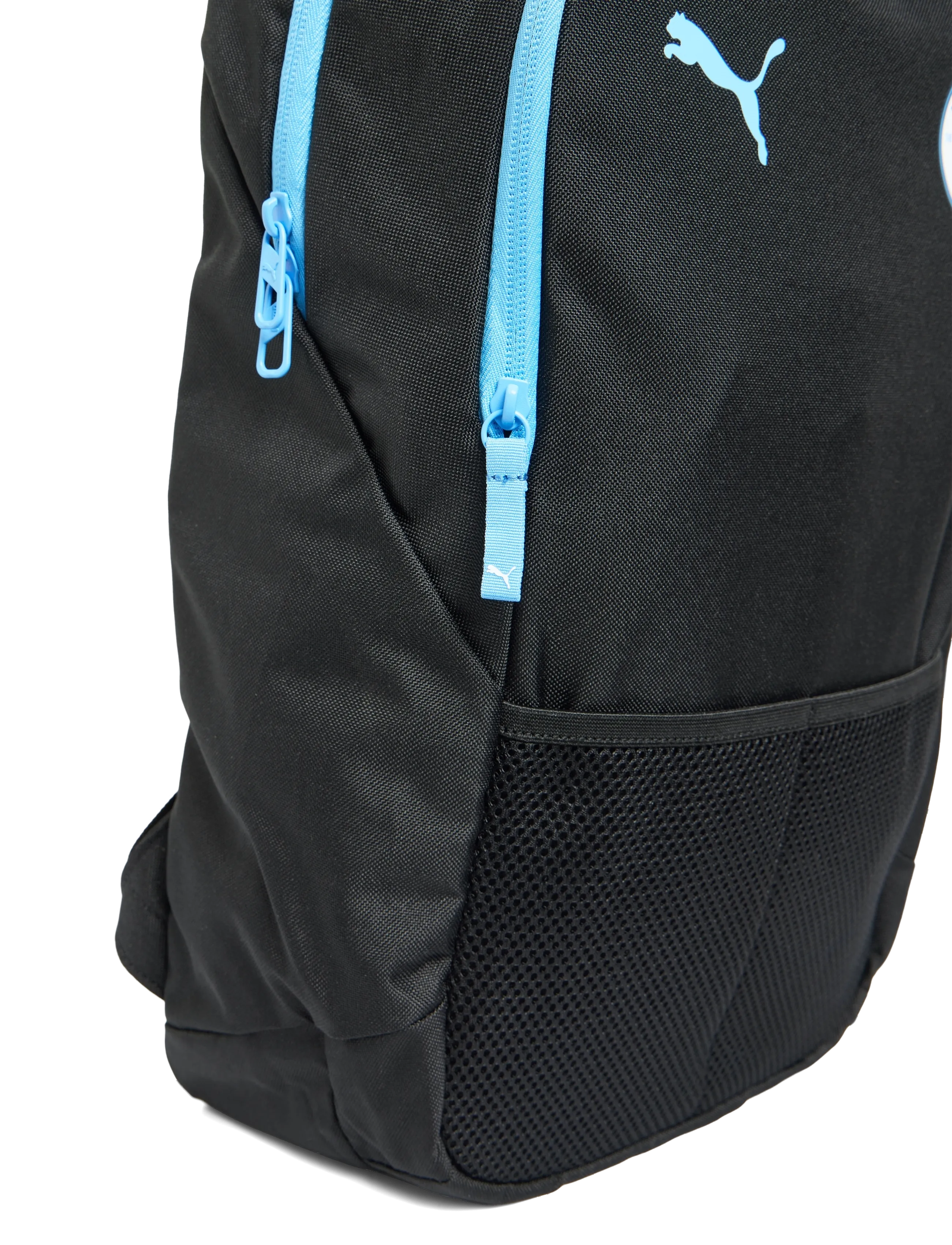 PUMA - Manchester City F.C. Backpack - sport backpacks - puma black-team light blue - 3