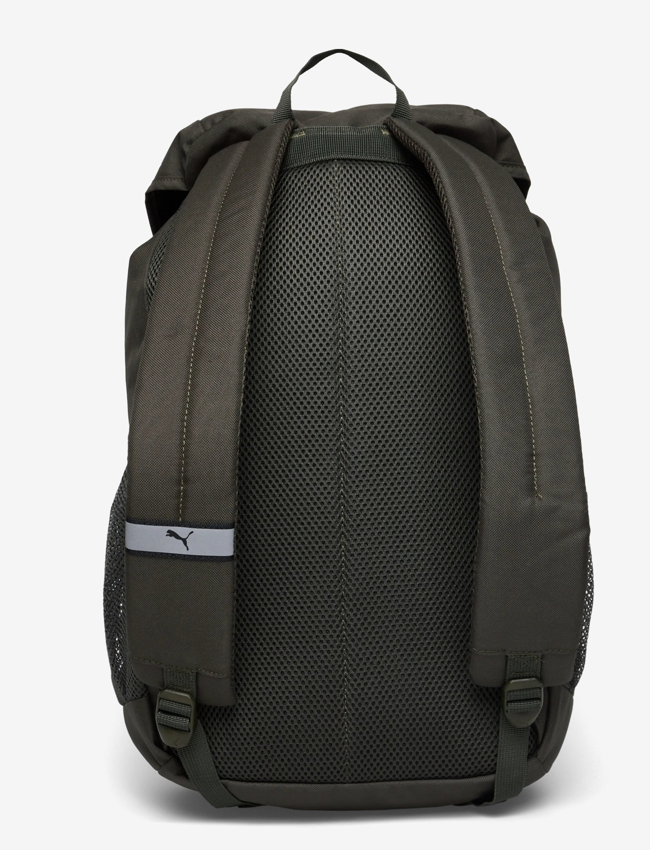 PUMA - PUMA PHASE HOODED Backpack - sporttaschen - dark olive-glowing red - 1