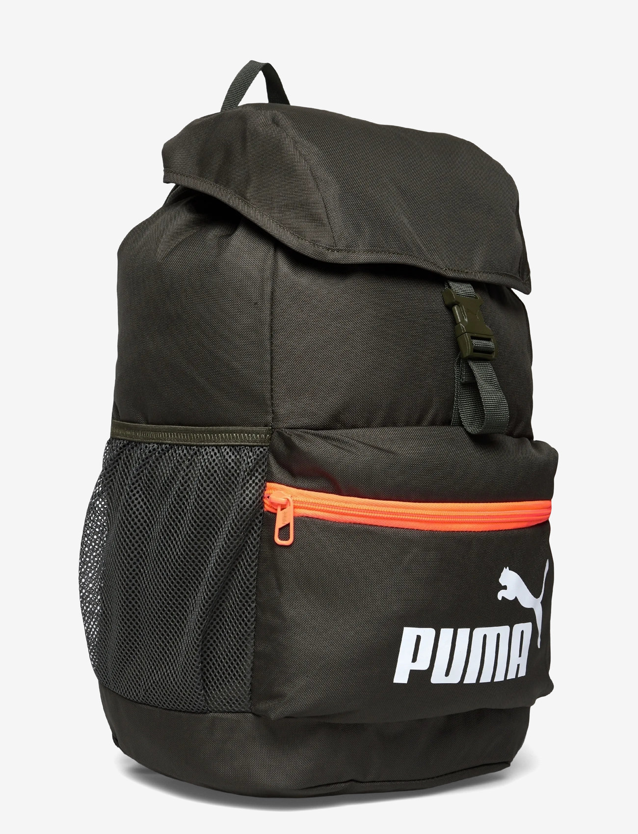 PUMA - PUMA PHASE HOODED Backpack - sporttaschen - dark olive-glowing red - 2