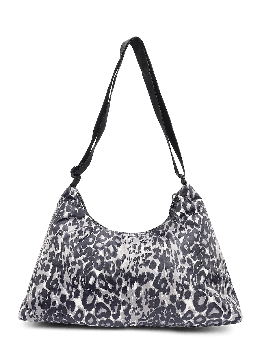 PUMA - POP Medium Prism Bag - gymväskor - puma black-leopard aop - 1