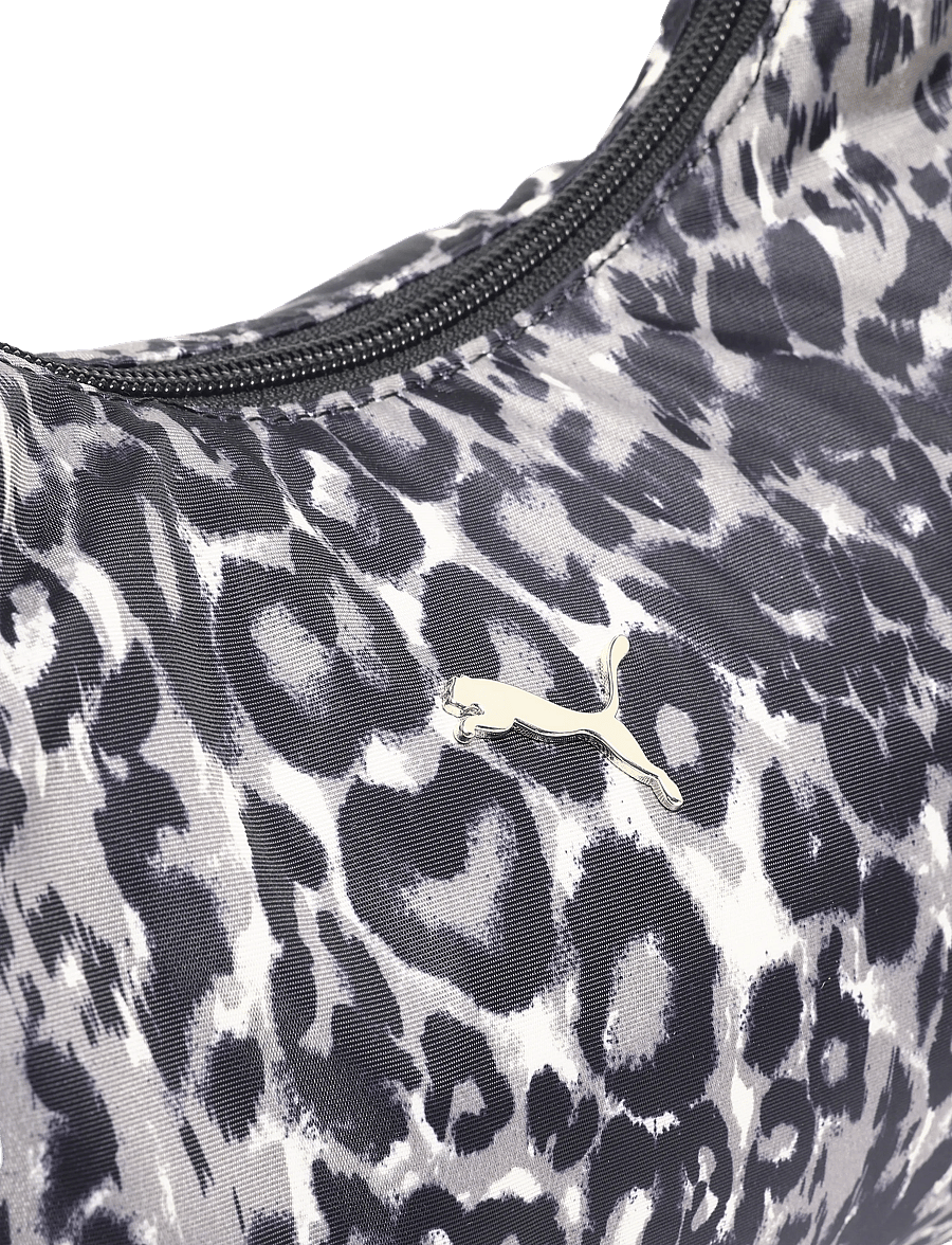 PUMA - POP Medium Prism Bag - gymväskor - puma black-leopard aop - 2