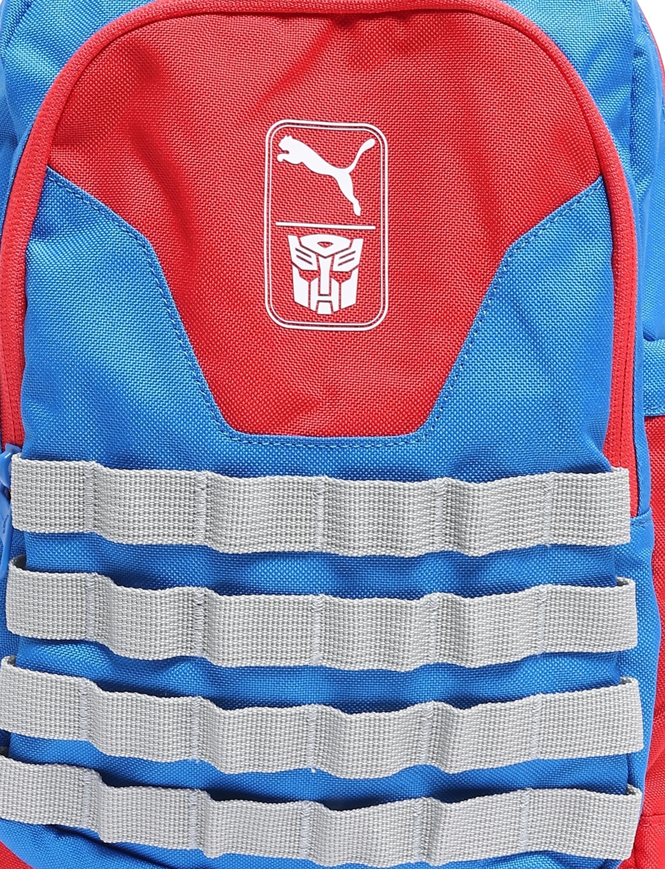PUMA - PUMA X TRANSFORMERS Small Backpack - riided - racing blue-for all time red - 3