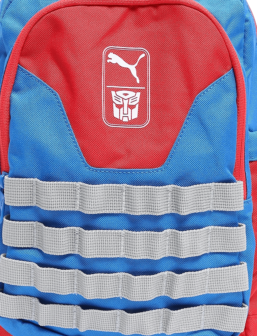 PUMA - PUMA X TRANSFORMERS Small Backpack - riided - racing blue-for all time red - 3