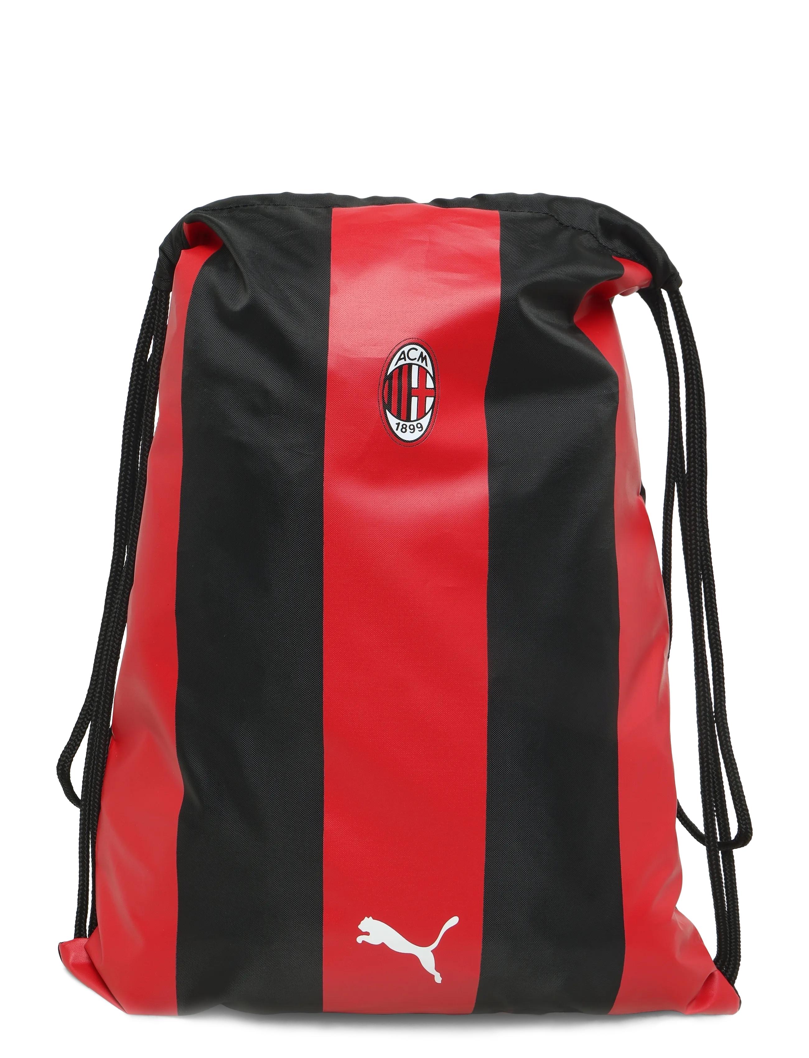 PUMA Ac Milan Ess Gym Sack, One Size, Black, Sport Training Bags > Sport Gym Bags, Herre