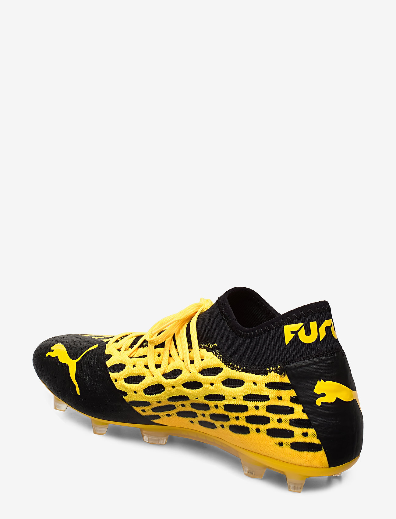 PUMA - FUTURE 5.2 NETFIT FG/AG - ultra yellow-puma black - 1