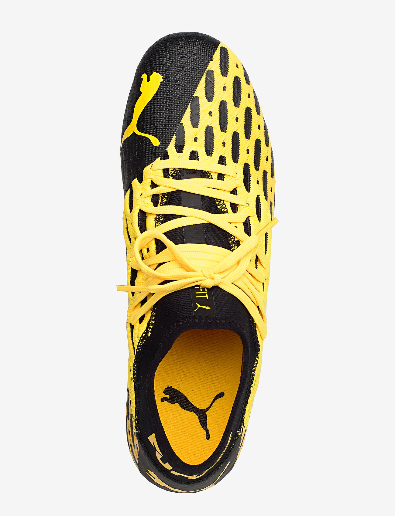 PUMA - FUTURE 5.2 NETFIT FG/AG - ultra yellow-puma black - 3