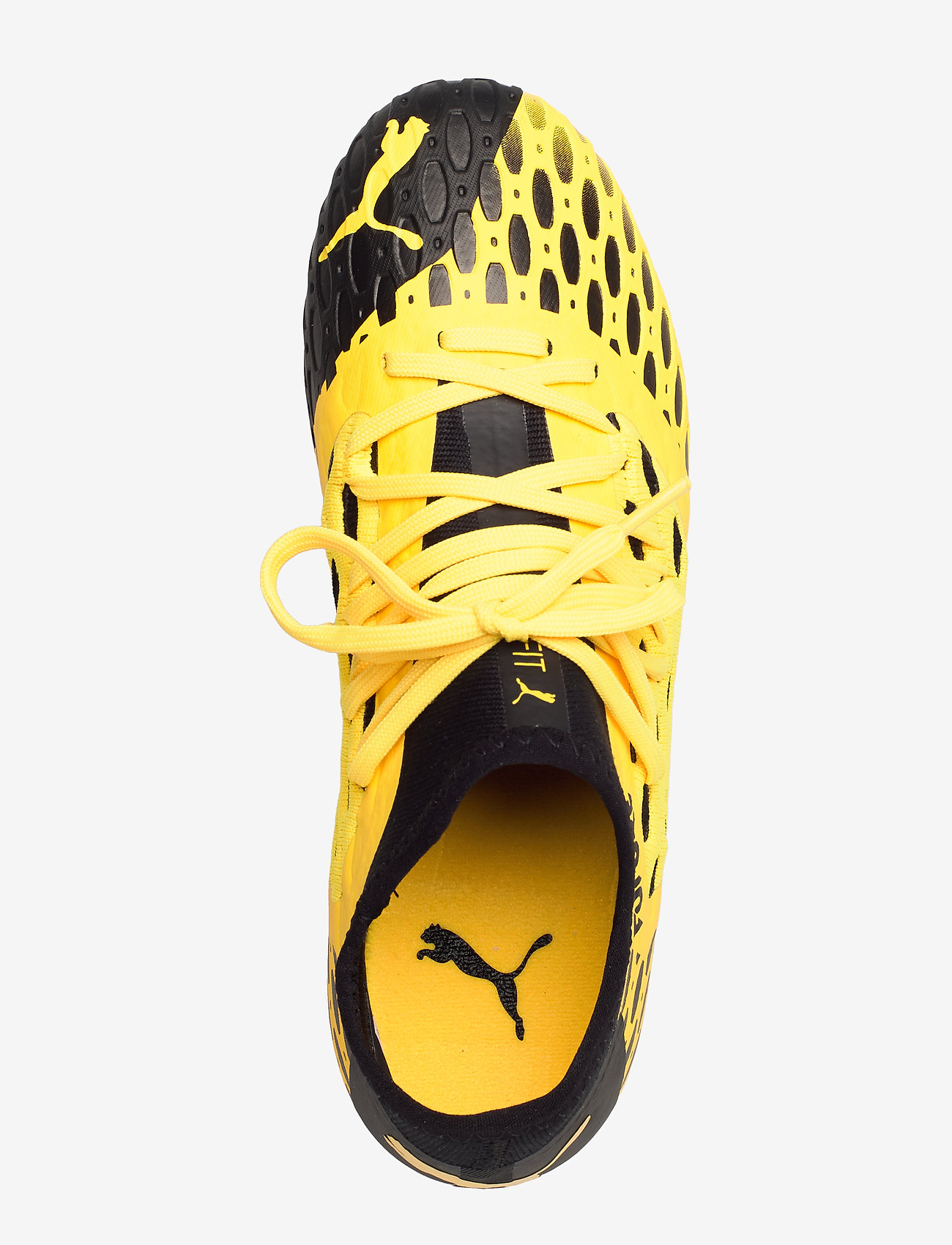 PUMA - FUTURE 5.3 NETFIT FG/AG Jr - ultra yellow-puma black - 3