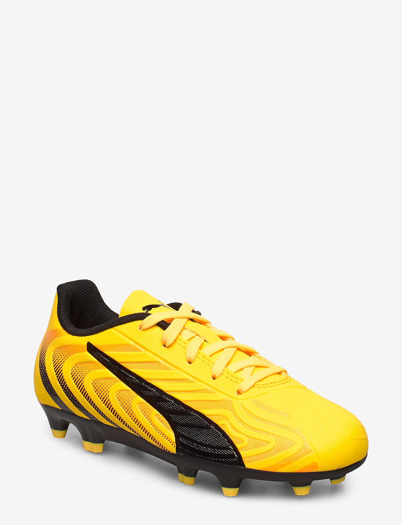 PUMA - PUMA ONE 20.4 FG/AG Jr - ultra yellow-puma black-orange aler - 0