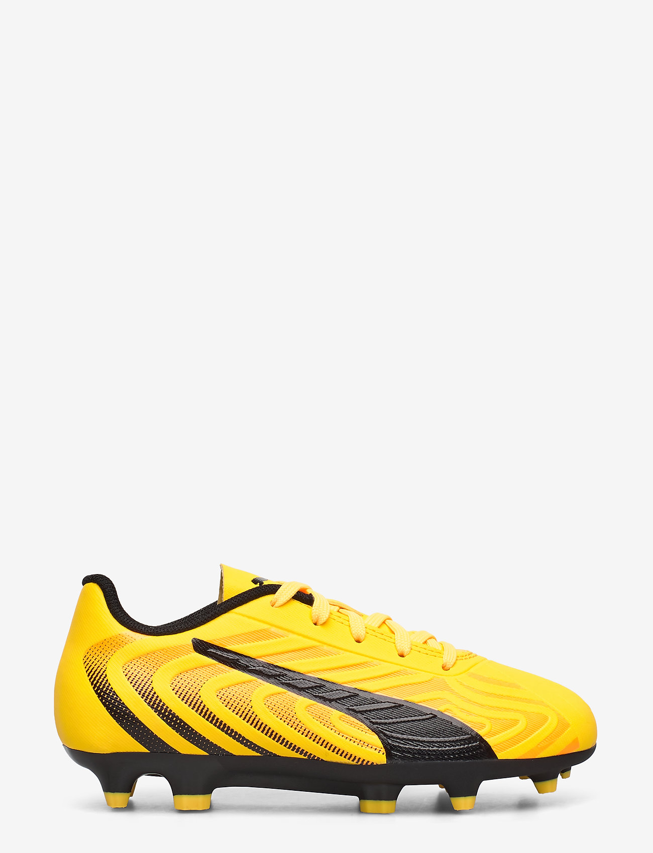 PUMA - PUMA ONE 20.4 FG/AG Jr - ultra yellow-puma black-orange aler - 1