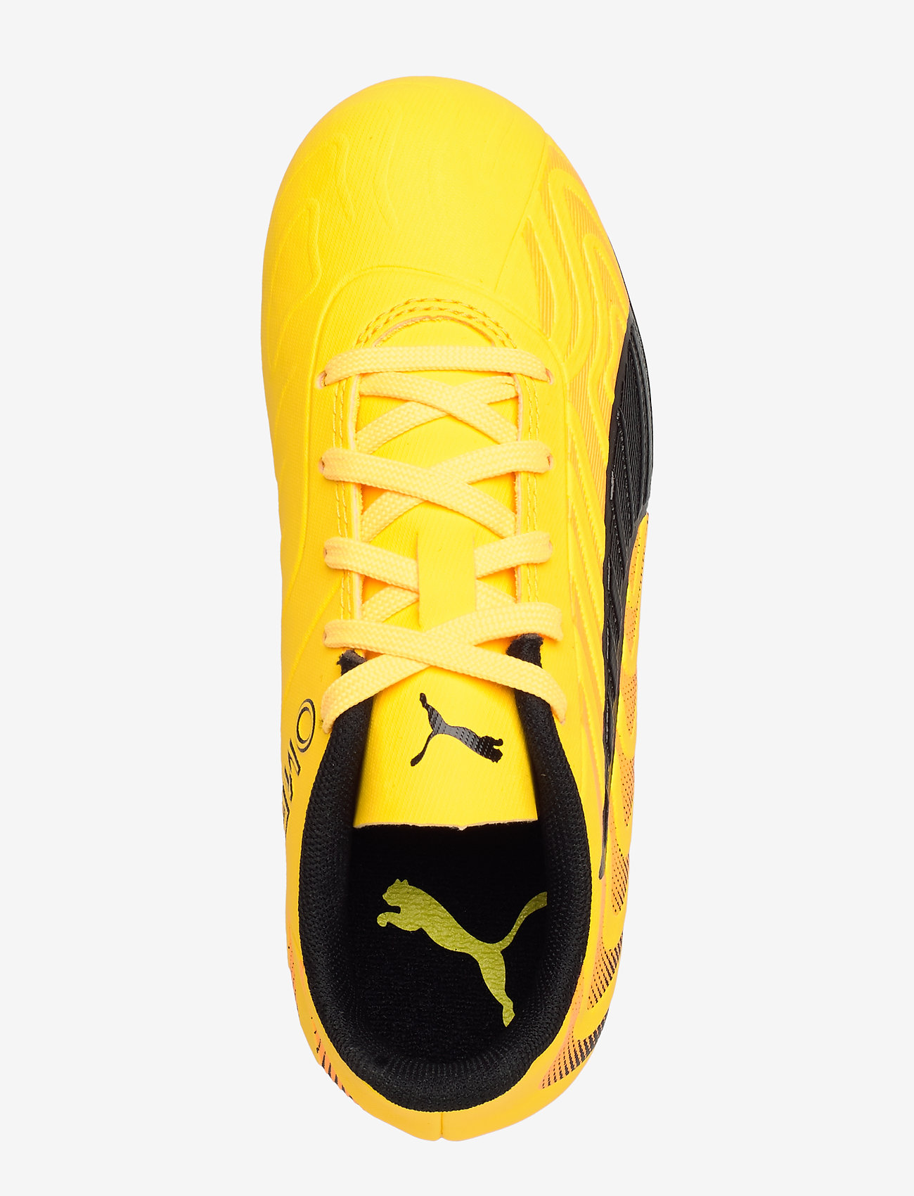 PUMA - PUMA ONE 20.4 FG/AG Jr - ultra yellow-puma black-orange aler - 3