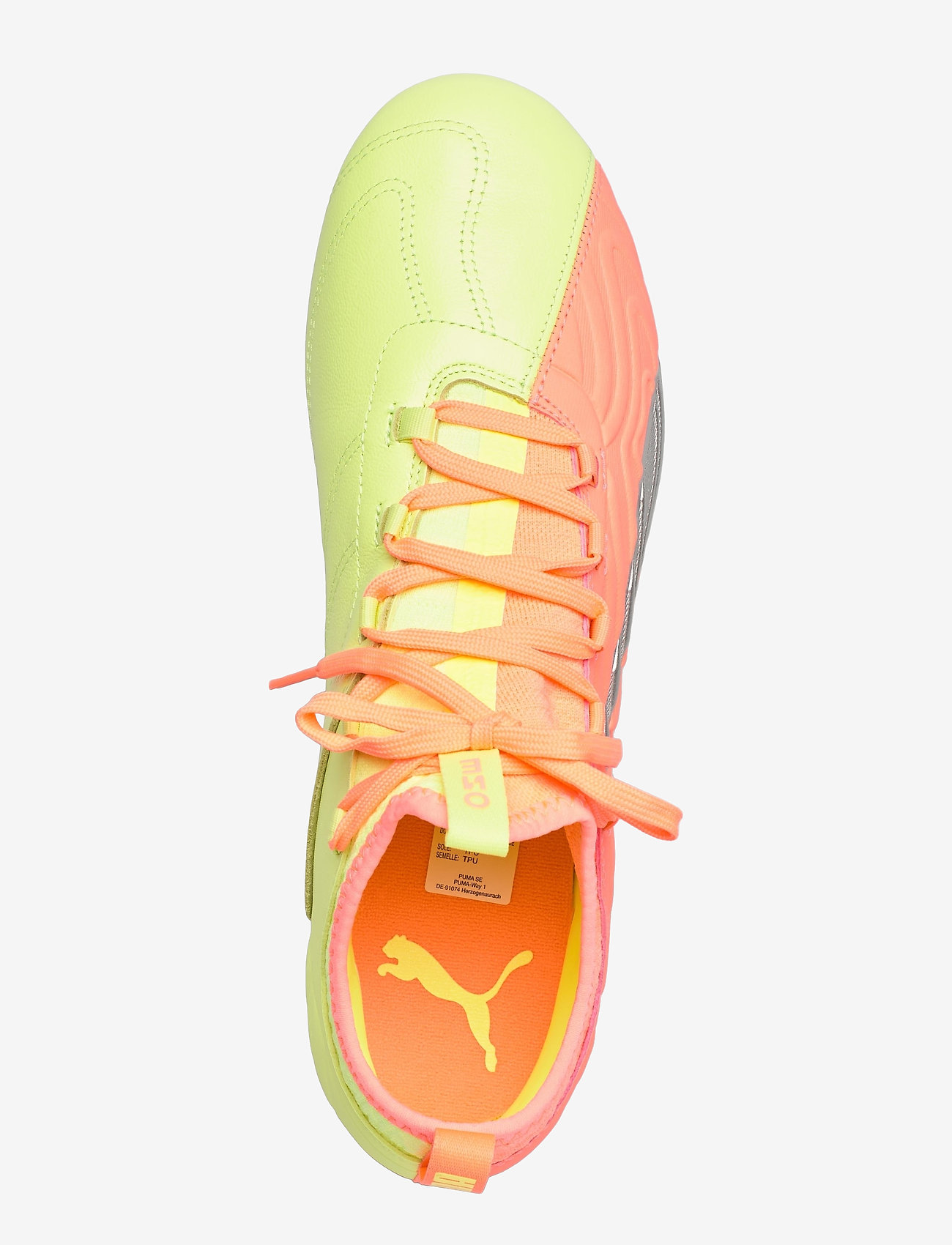 PUMA - PUMA ONE 20.3 FG/AG OSG - nrgy peach-fizzy yellow-puma aged s - 3