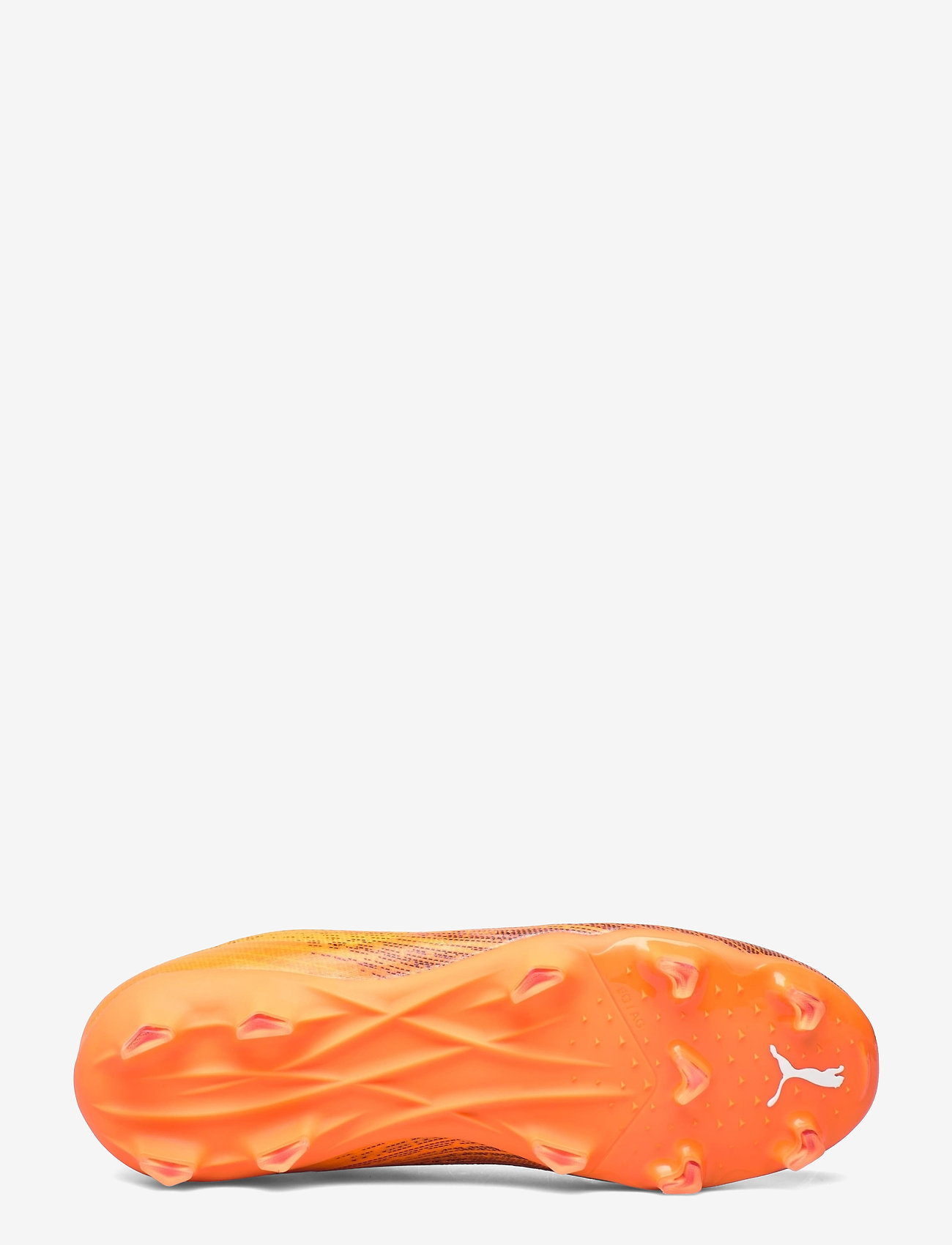 PUMA - ULTRA 2.1 FG/AG Jr - shocking orange-puma black - 4
