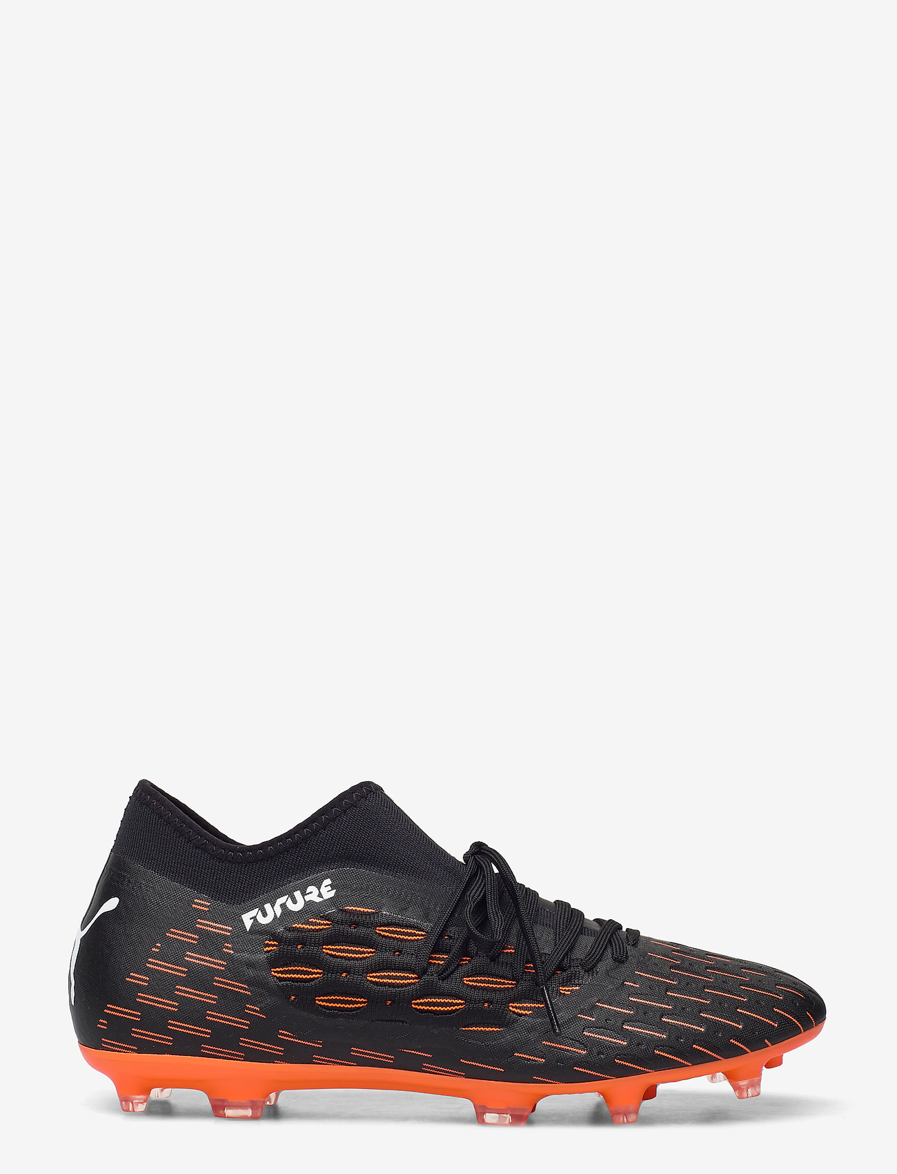 PUMA - FUTURE 6.3 NETFIT FG/AG - puma black-puma white-shocking oran - 1
