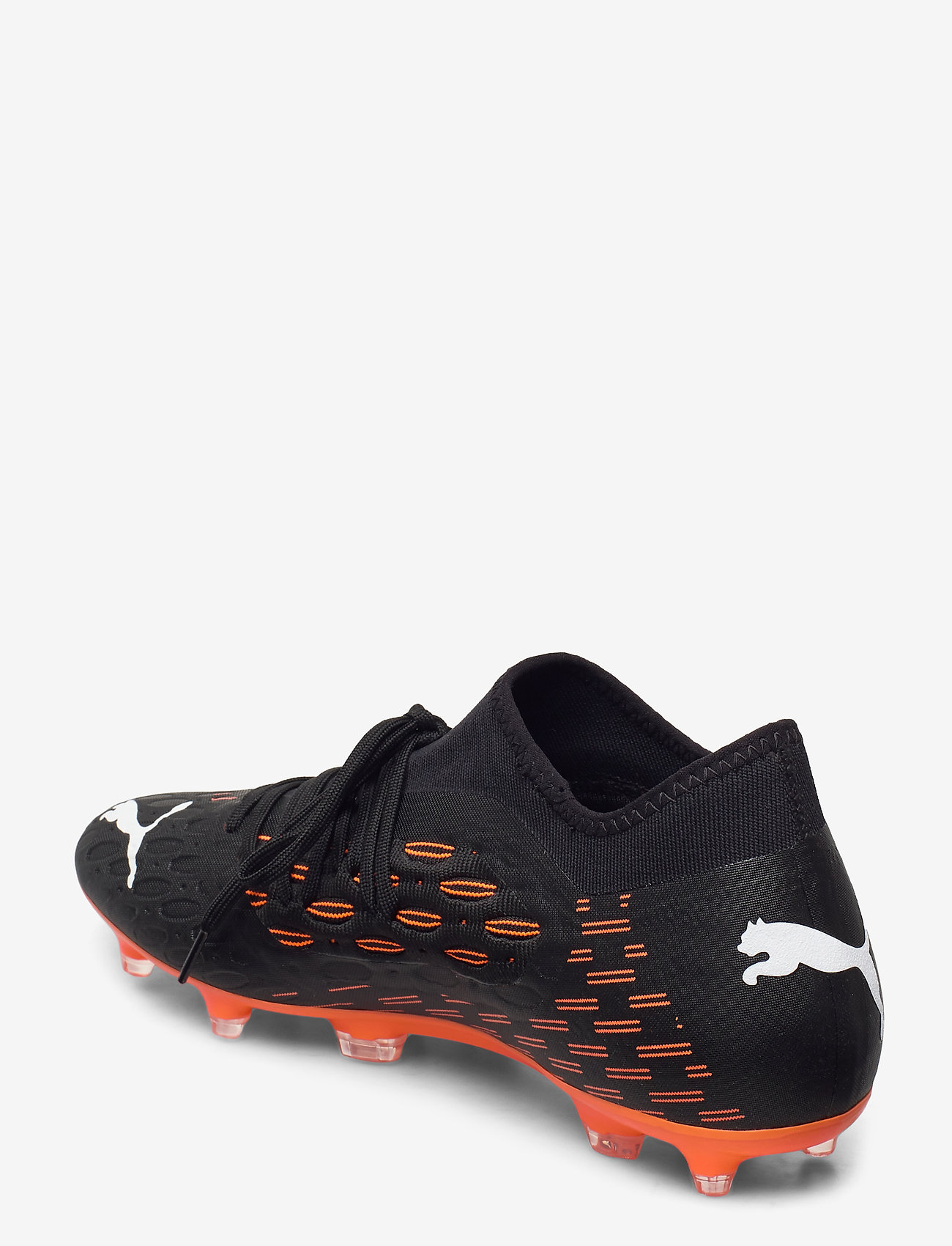PUMA - FUTURE 6.3 NETFIT FG/AG - puma black-puma white-shocking oran - 2