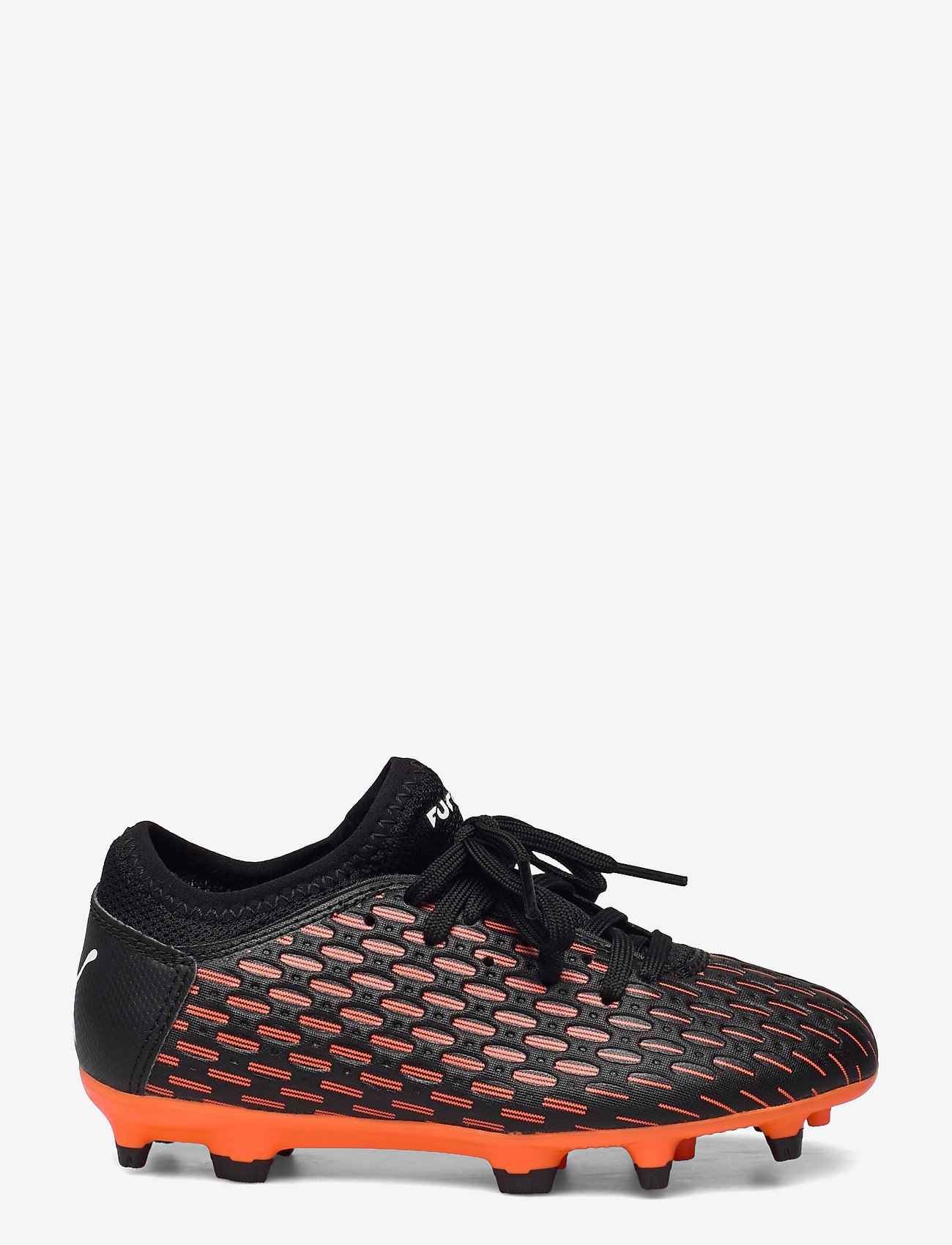 PUMA - FUTURE 6.4 FG/AG Jr - puma black-puma white-shocking oran - 1