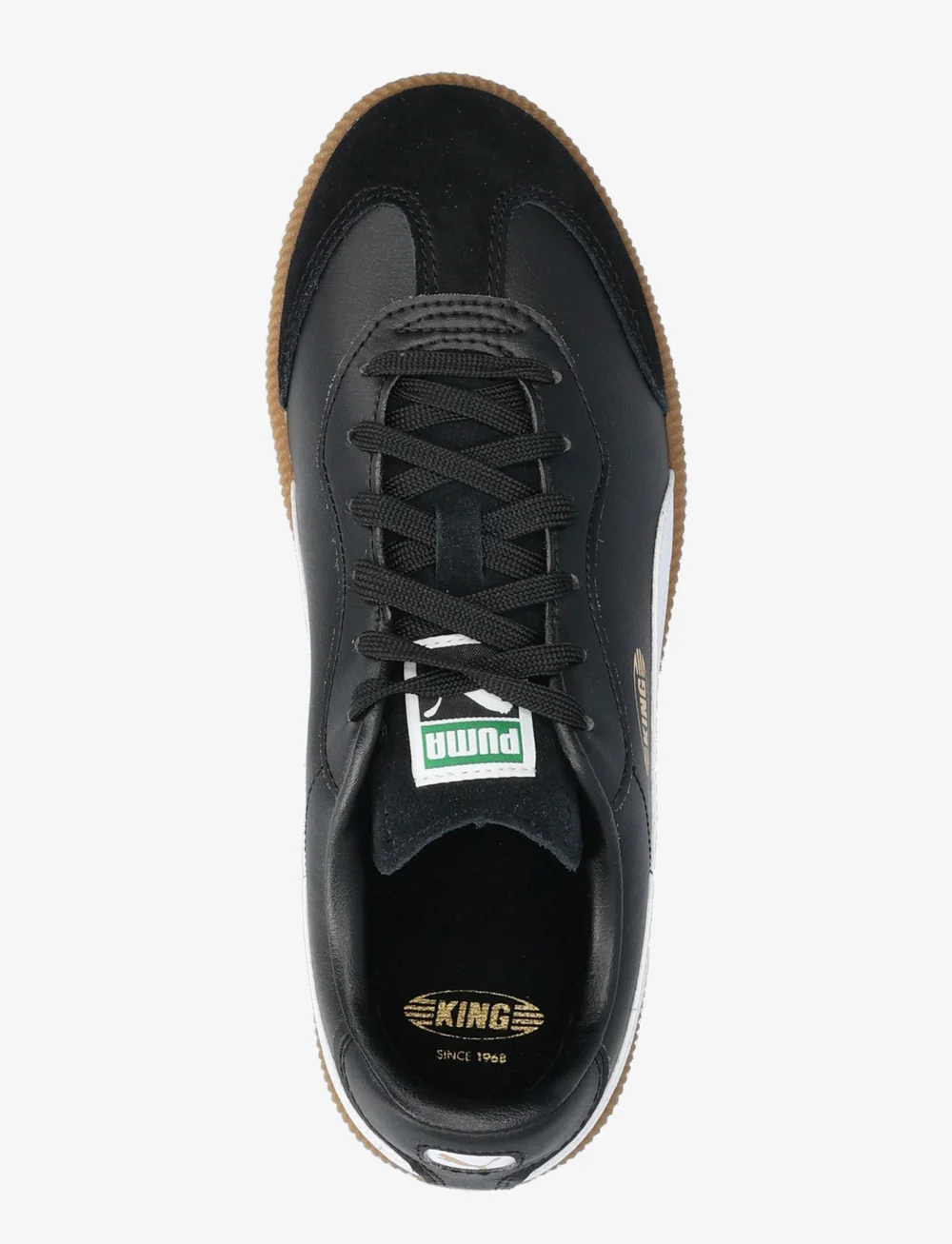 PUMA - KING 21 IT - buty piłkarskie - puma black-puma white-gum - 3