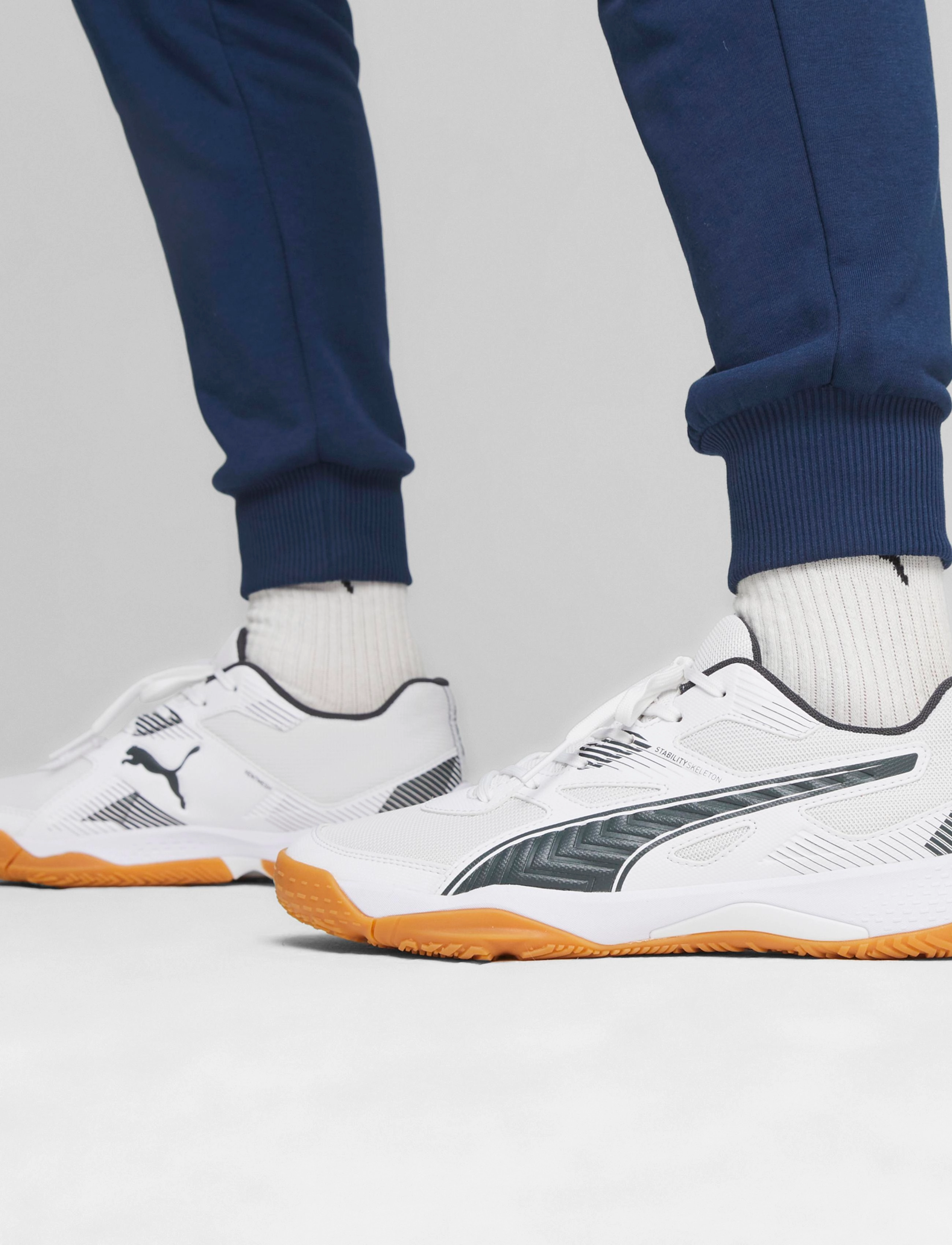 PUMA - Solarflash II - puma white-shadow gray-gum - 5