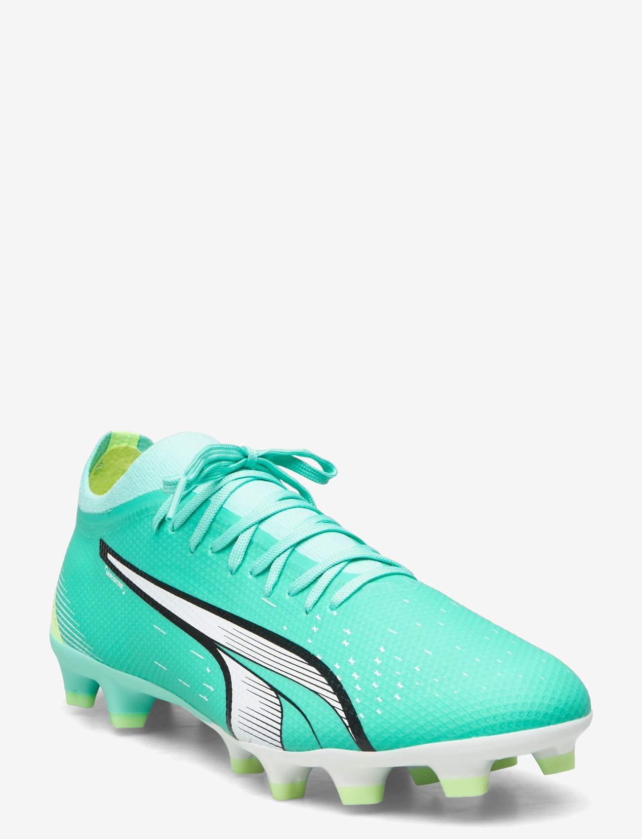 PUMA - ULTRA MATCH FG/AG - electric peppermint-puma white-fast yellow - 1