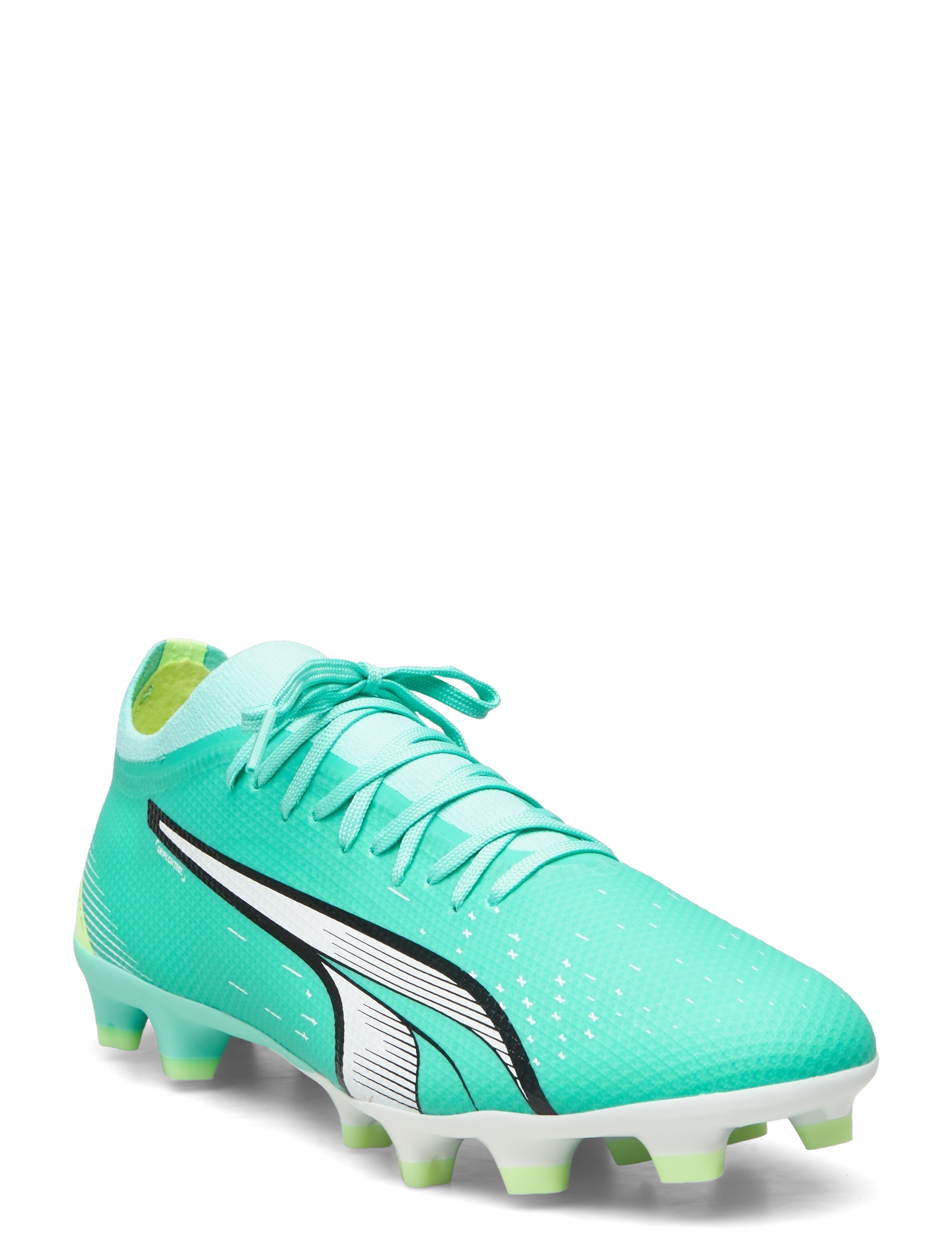 PUMA - ULTRA MATCH FG/AG - electric peppermint-puma white-fast yellow - 1