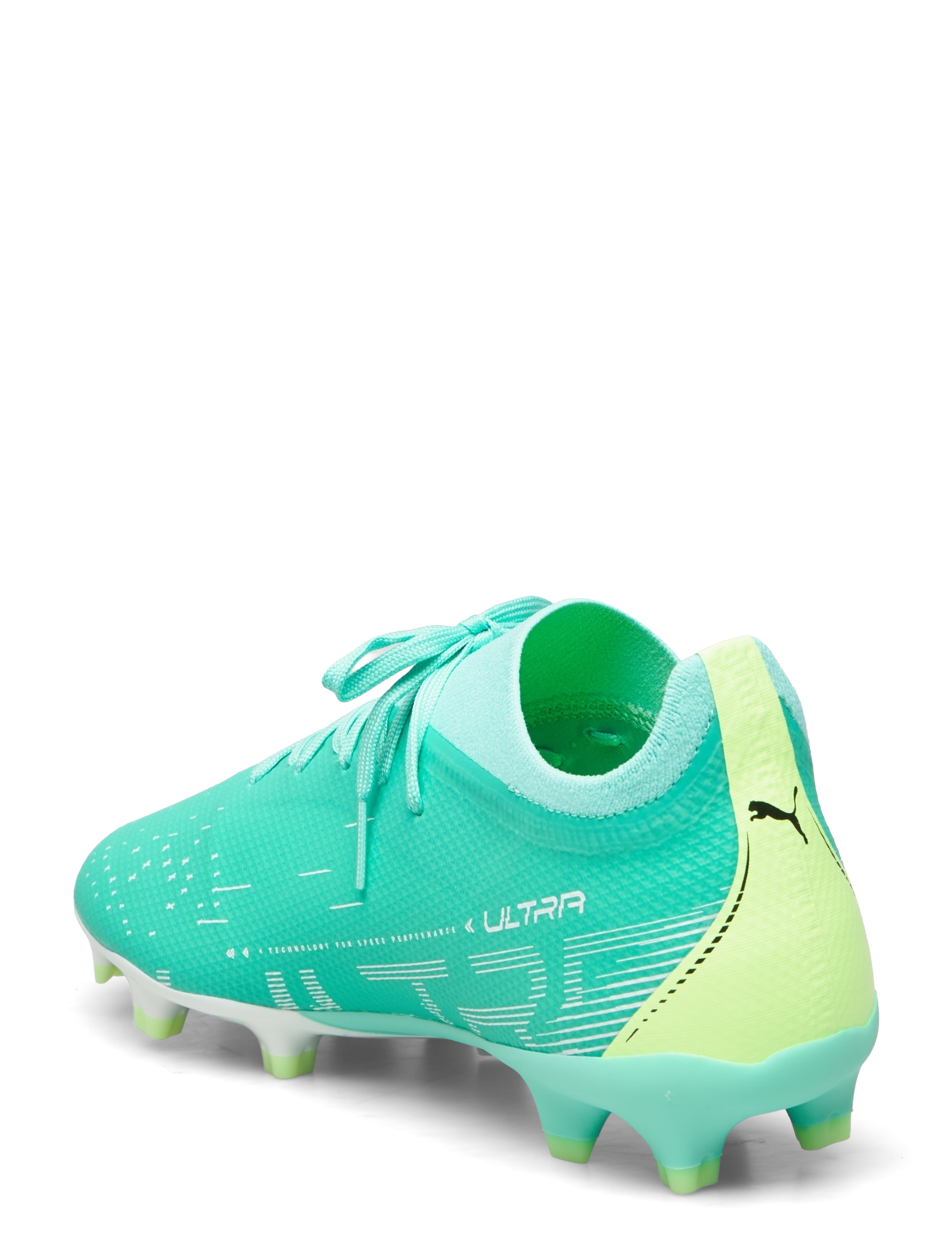 PUMA - ULTRA MATCH FG/AG - electric peppermint-puma white-fast yellow - 2