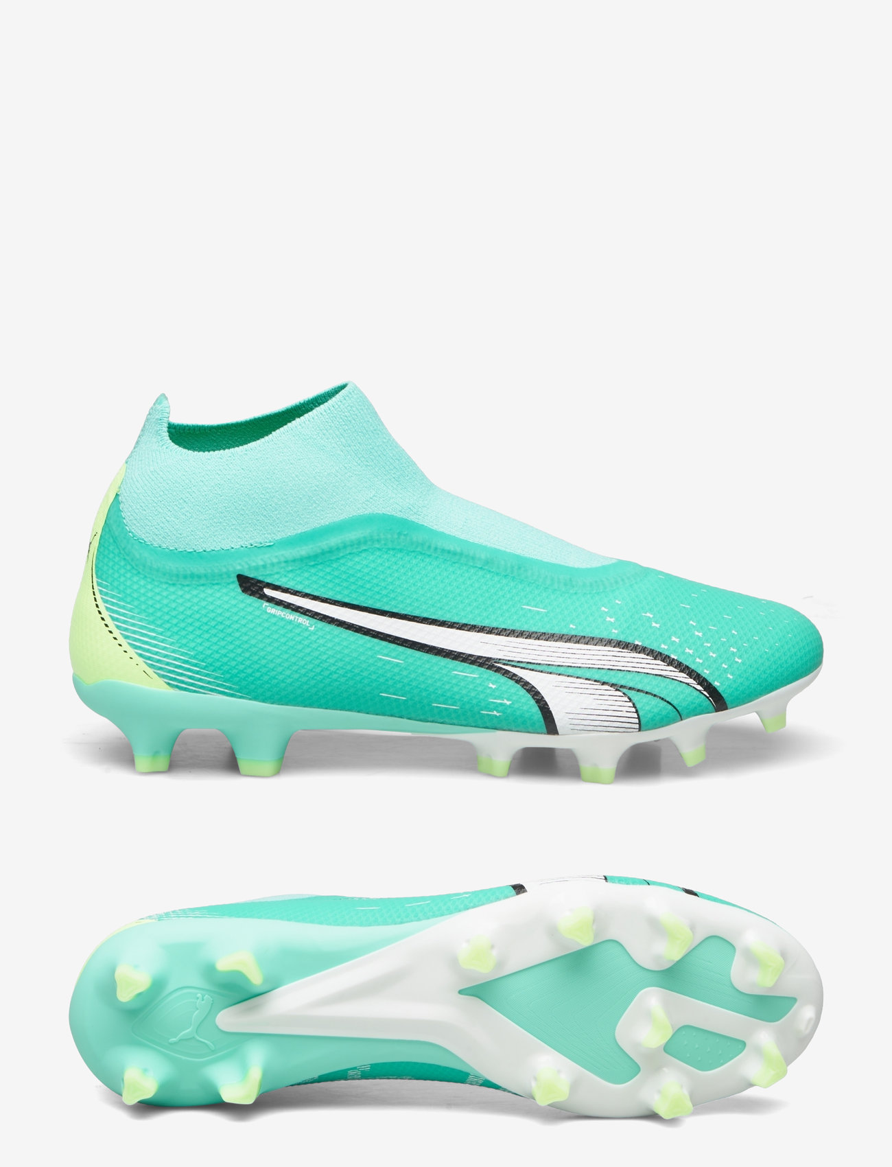 PUMA - ULTRA MATCH+ LL FG/AG - electric peppermint-puma white-fast yellow - 0