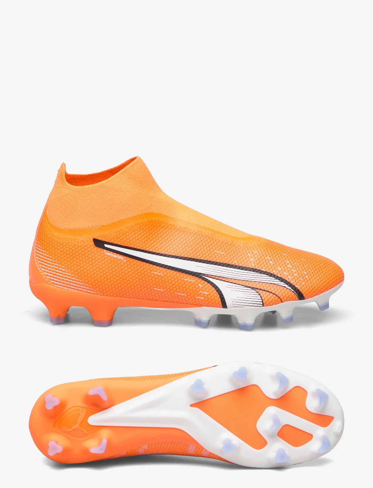 PUMA - ULTRA MATCH+ LL FG/AG - football shoes - ultra orange-puma white-blue glimmer - 0