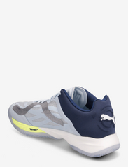 PUMA - Accelerate NITRO SQD - indoor sports shoes - silver sky-persian blue-puma white - 2