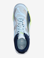 PUMA - Accelerate NITRO SQD - indoor sports shoes - silver sky-persian blue-puma white - 3
