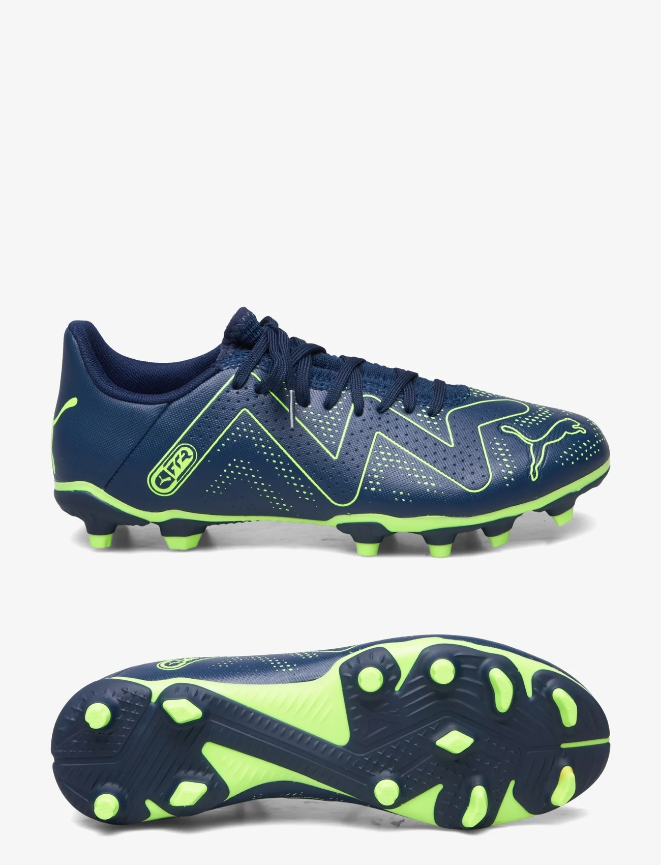 PUMA - FUTURE PLAY FG/AG - football shoes - persian blue-pro green - 0