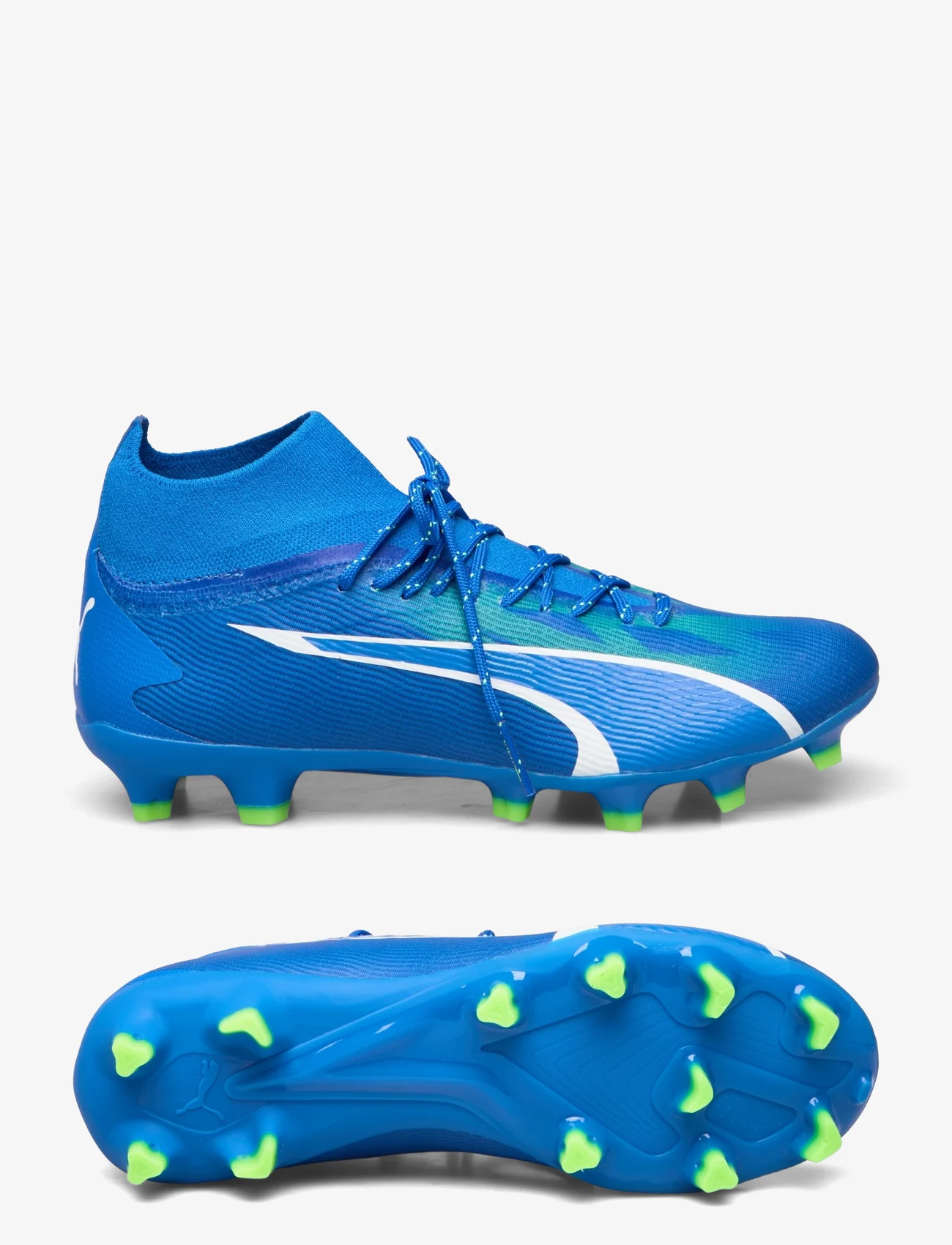 PUMA - ULTRA PRO FG/AG - football shoes - ultra blue-puma white-pro green - 0
