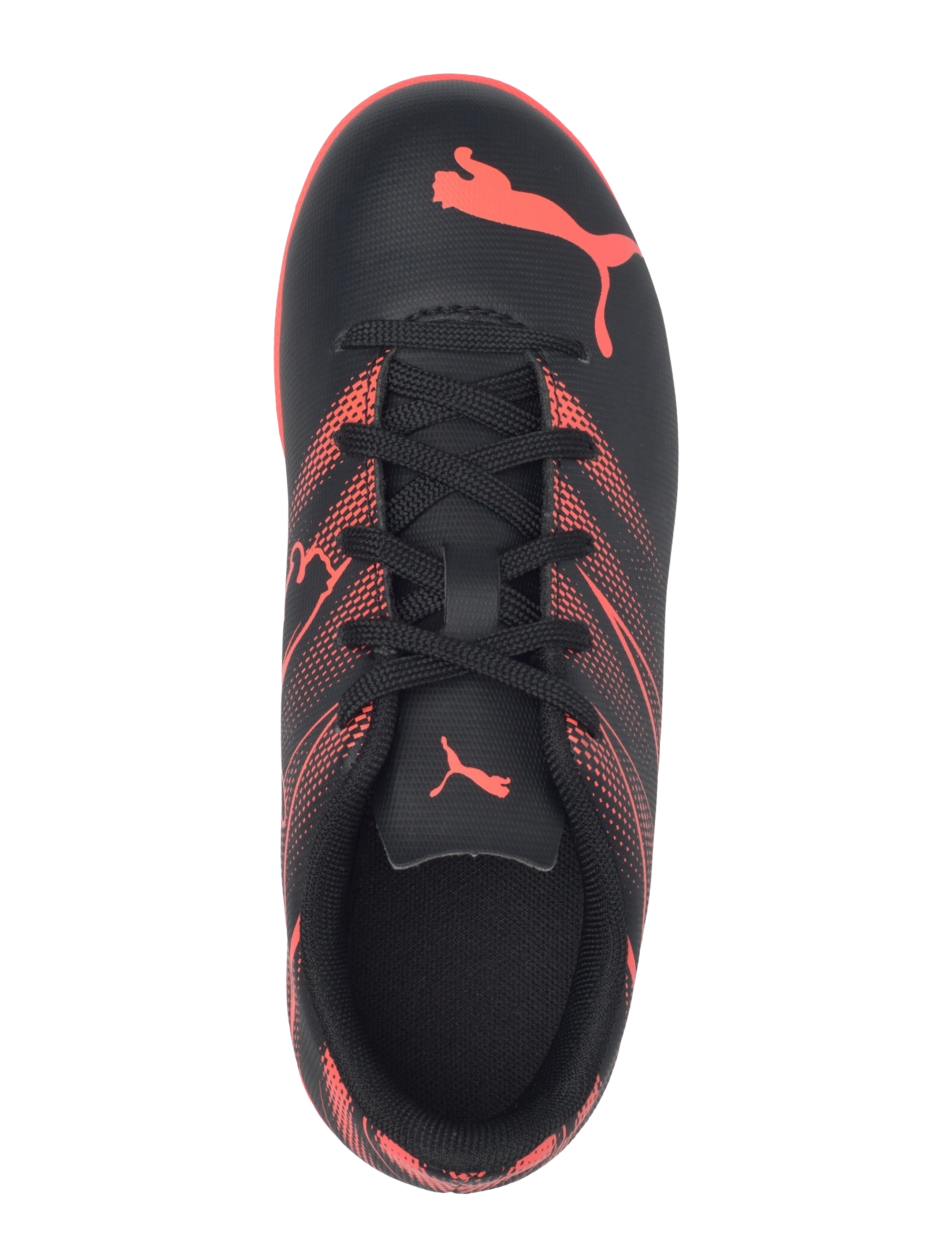 PUMA - ATTACANTO IT Jr - puma black-glowing red - 3