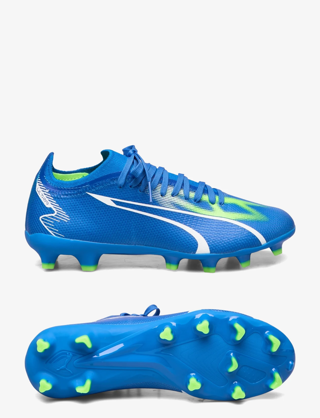 PUMA - ULTRA MATCH FG/AG Wn s - football boots - ultra blue-puma white-pro green - 0