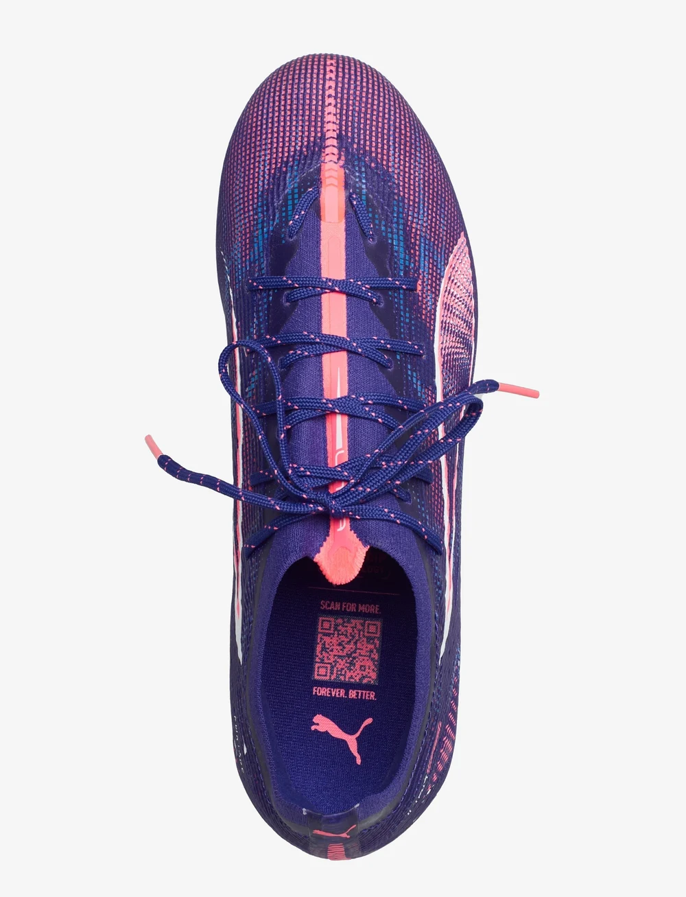 PUMA - ULTRA 5 PRO FG/AG - fotbollsskor - lapis lazuli-puma white-sunset glow - 3