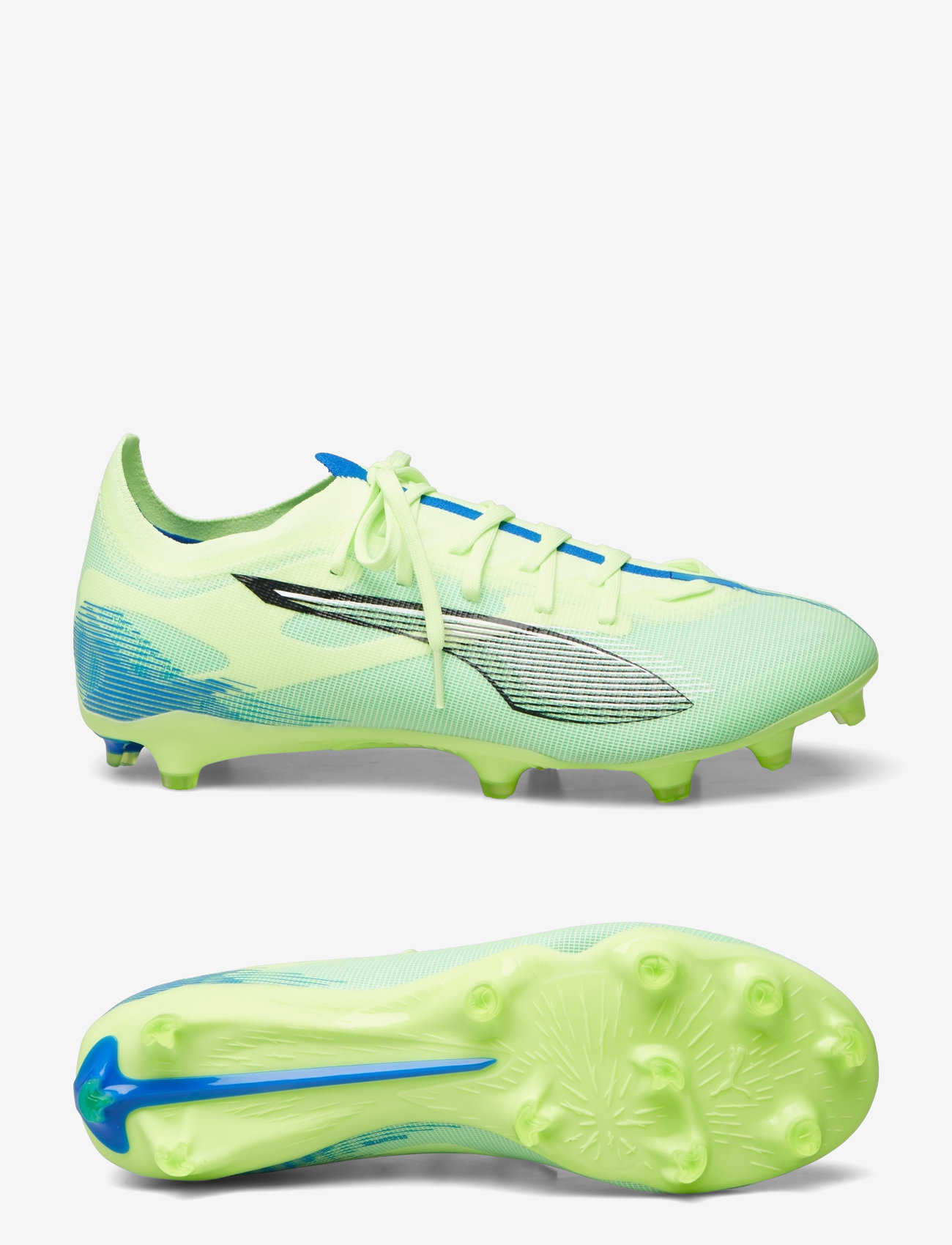 PUMA - ULTRA 5 MATCH FG/AG - football boots - fizzy apple-puma white-bluemazing - 0