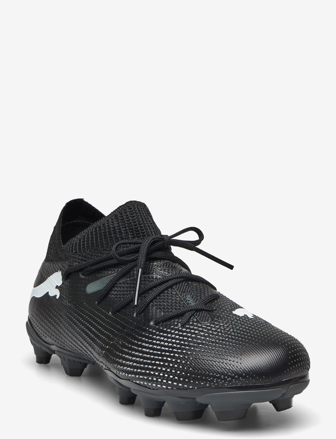 PUMA - FUTURE 7 MATCH FG/AG Jr - børn - puma black-puma white - 1