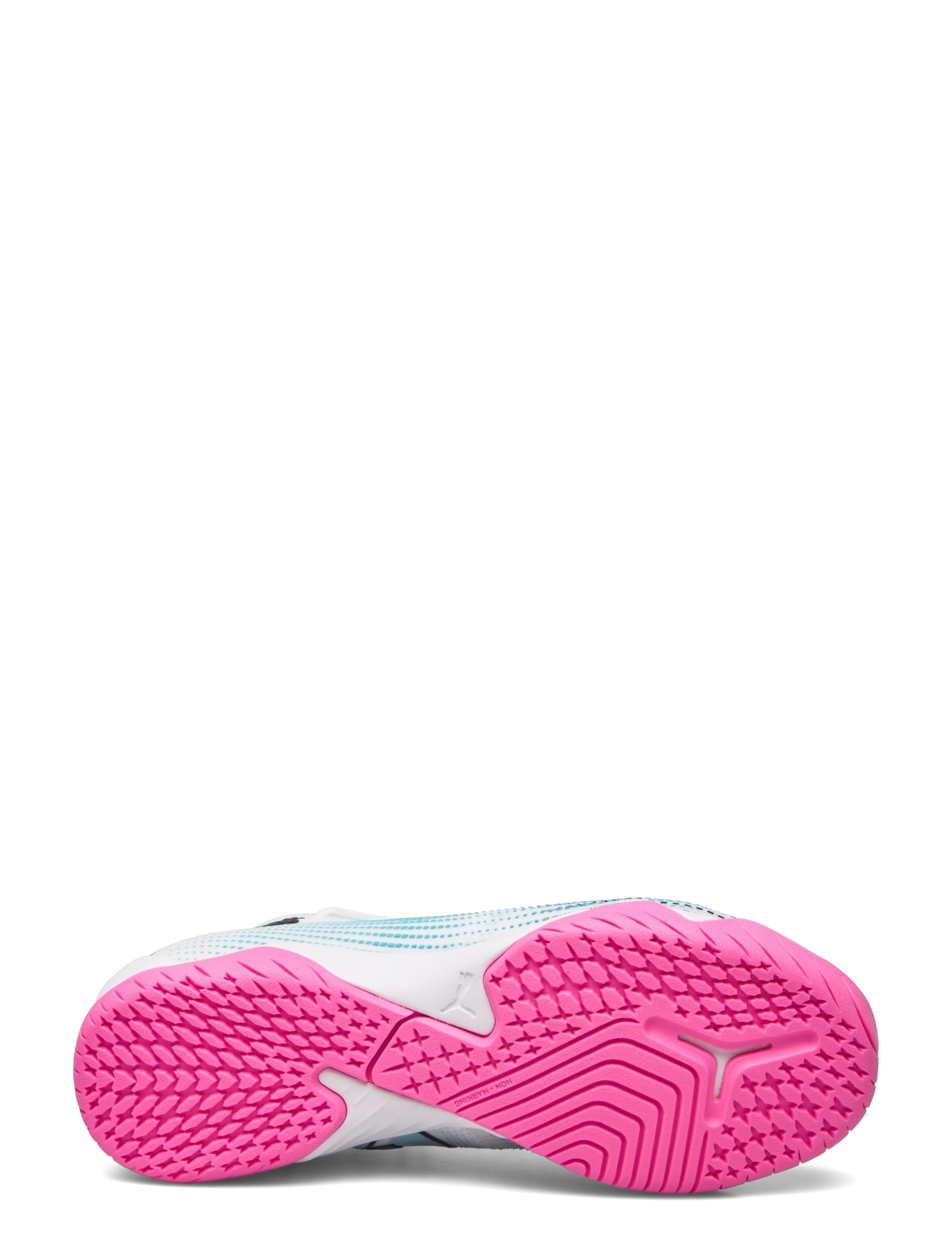 PUMA - FUTURE 7 MATCH IT + Mid Jr - puma white-puma black-poison pink - 4