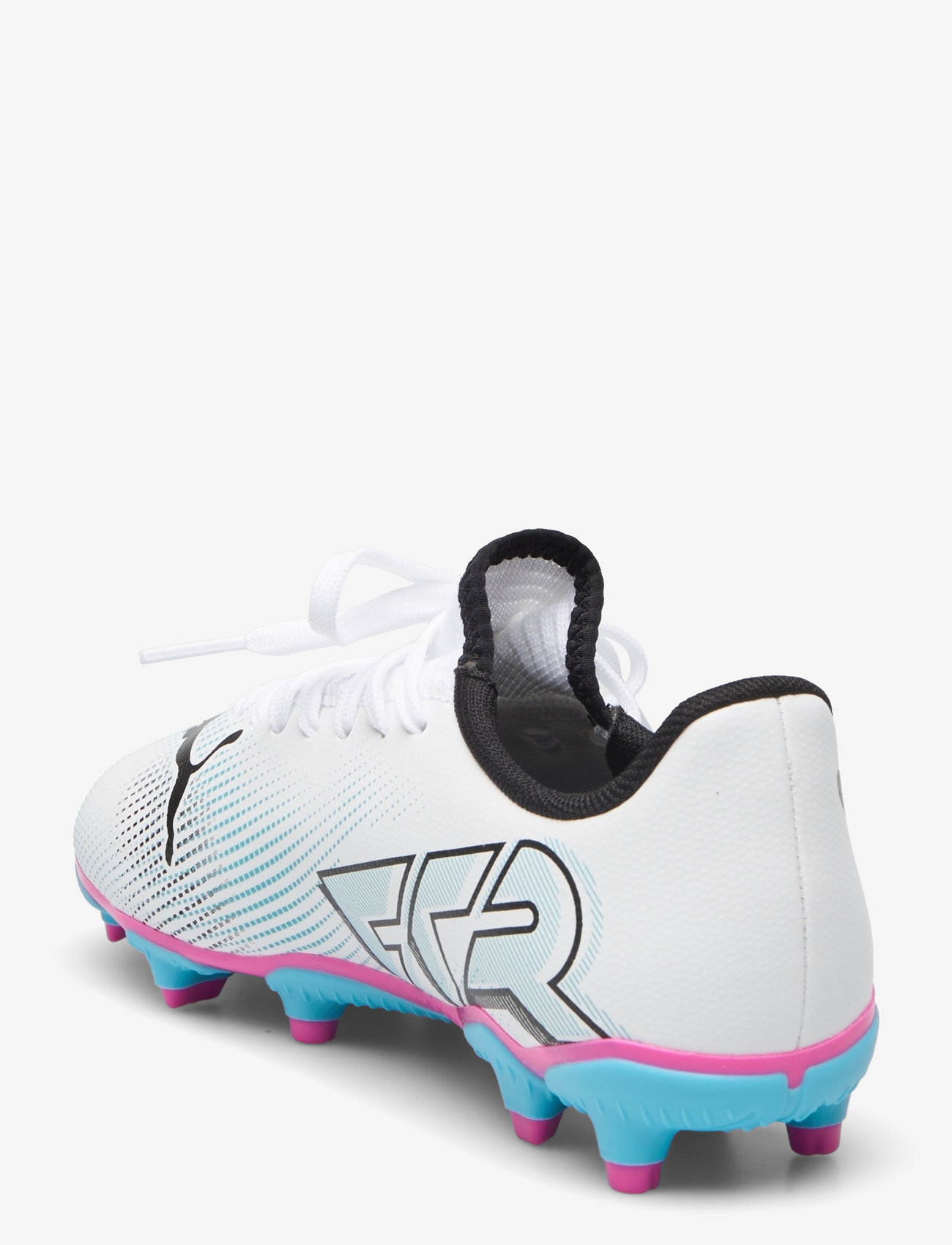 PUMA - FUTURE 7 PLAY FG/AG Jr - puma white-puma black-poison pink - 2