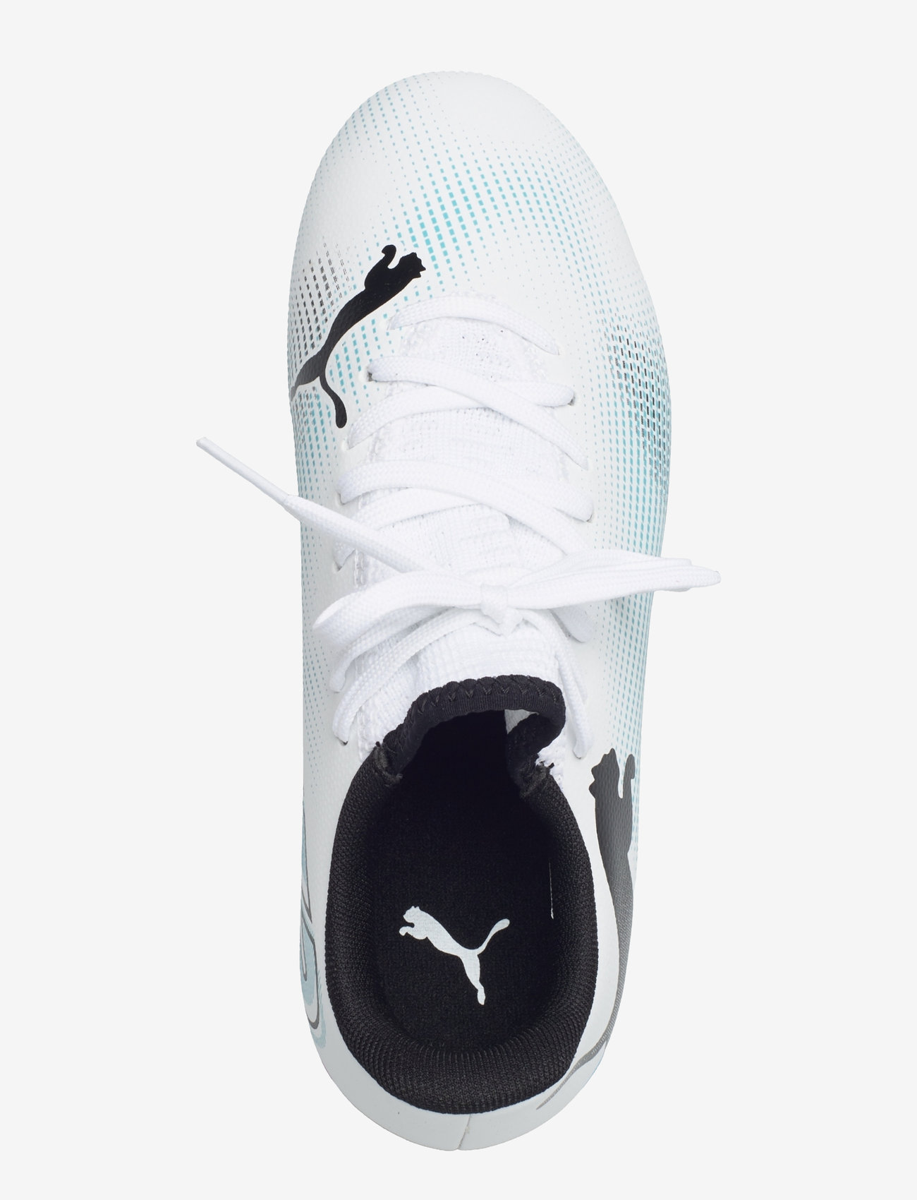 PUMA - FUTURE 7 PLAY FG/AG Jr - puma white-puma black-poison pink - 3