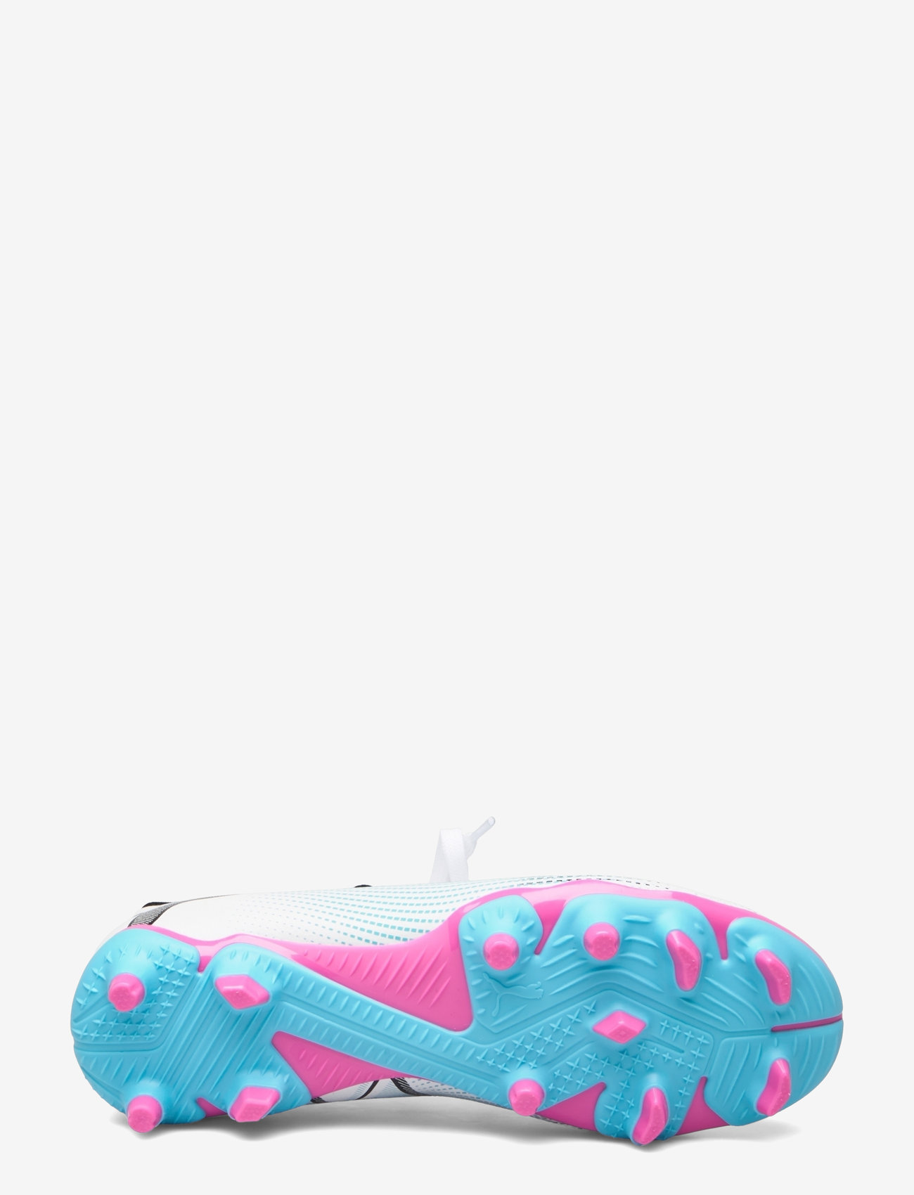 PUMA - FUTURE 7 PLAY FG/AG Jr - puma white-puma black-poison pink - 4