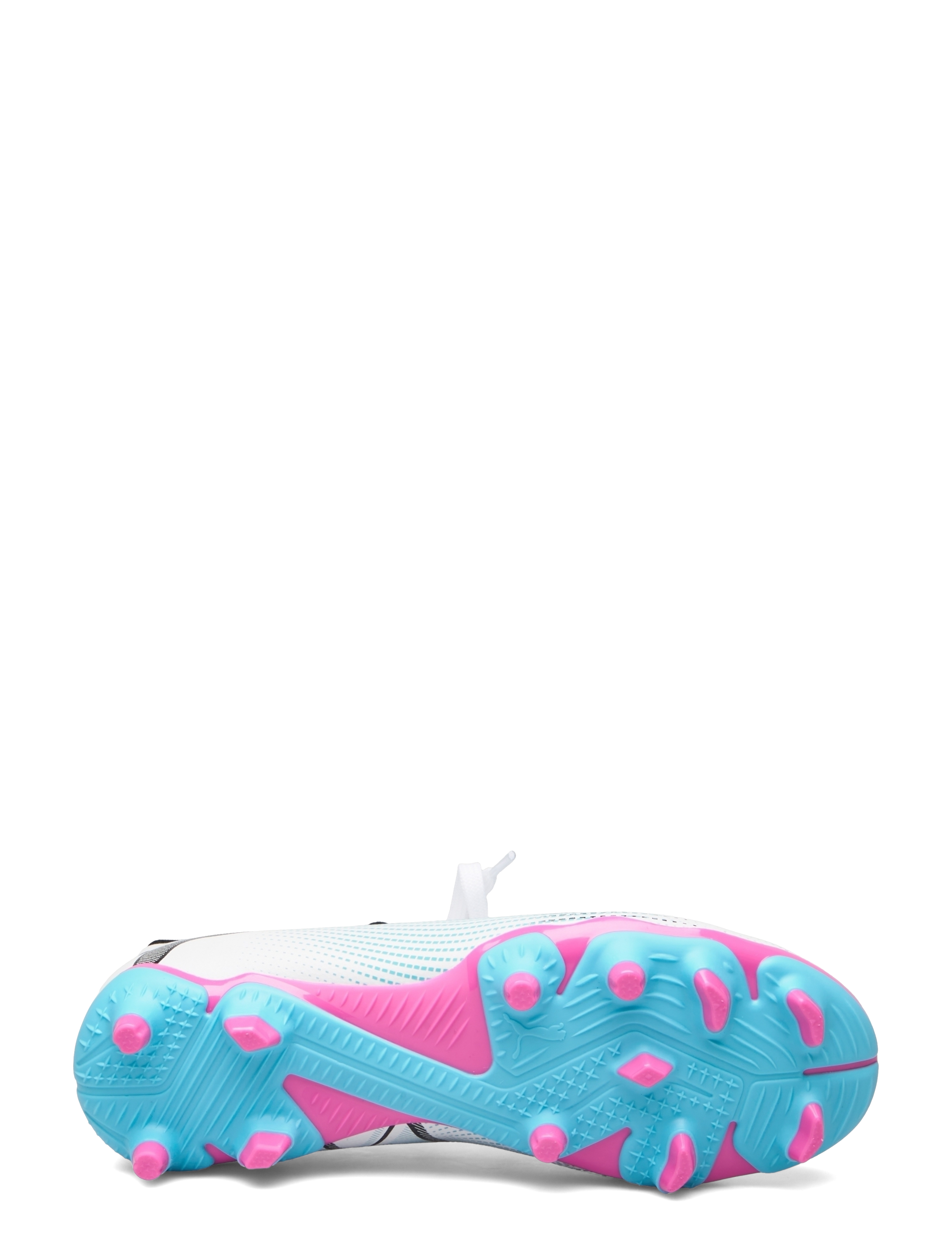 PUMA - FUTURE 7 PLAY FG/AG Jr - puma white-puma black-poison pink - 4