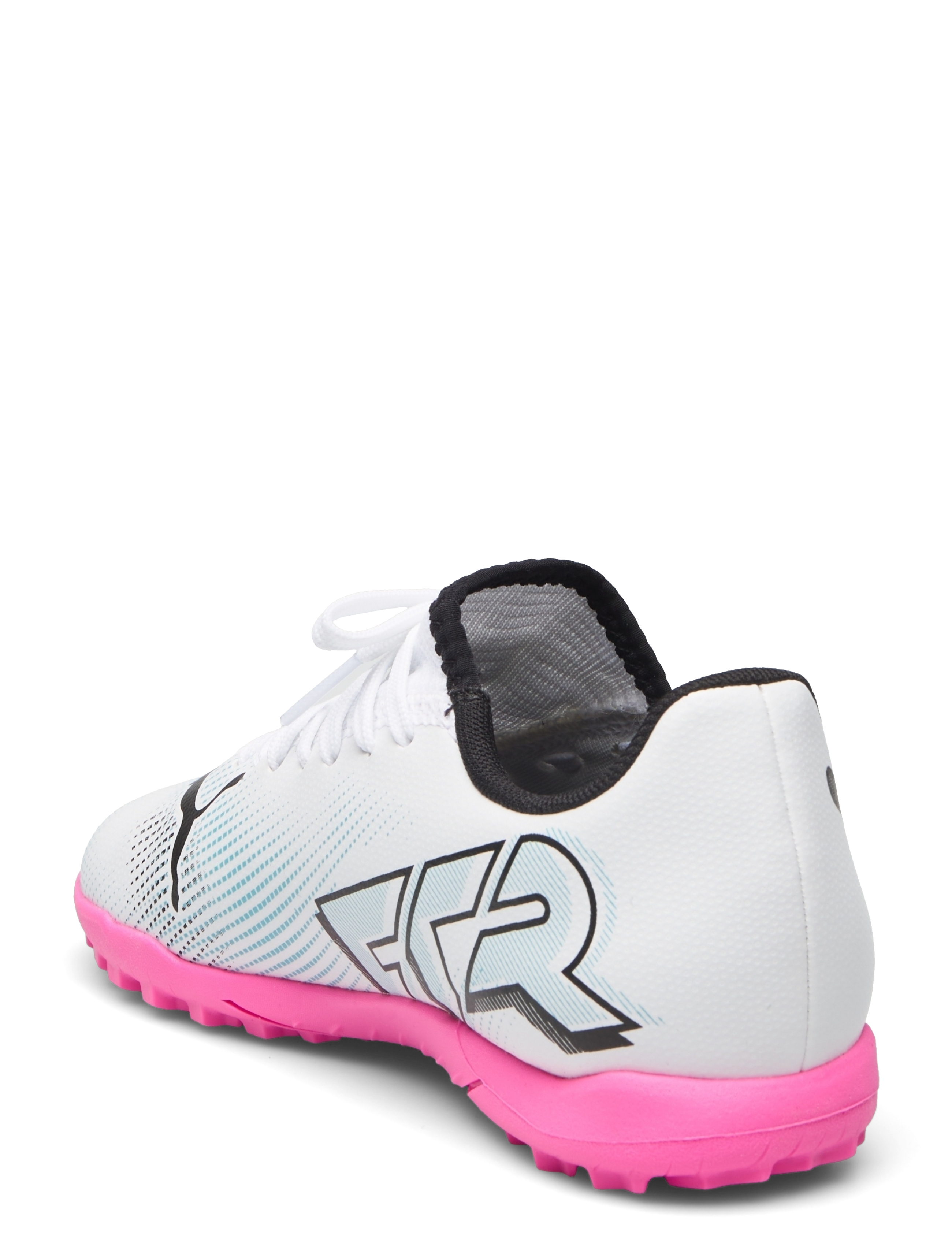 PUMA - FUTURE 7 PLAY TT Jr - puma white-puma black-poison pink - 2