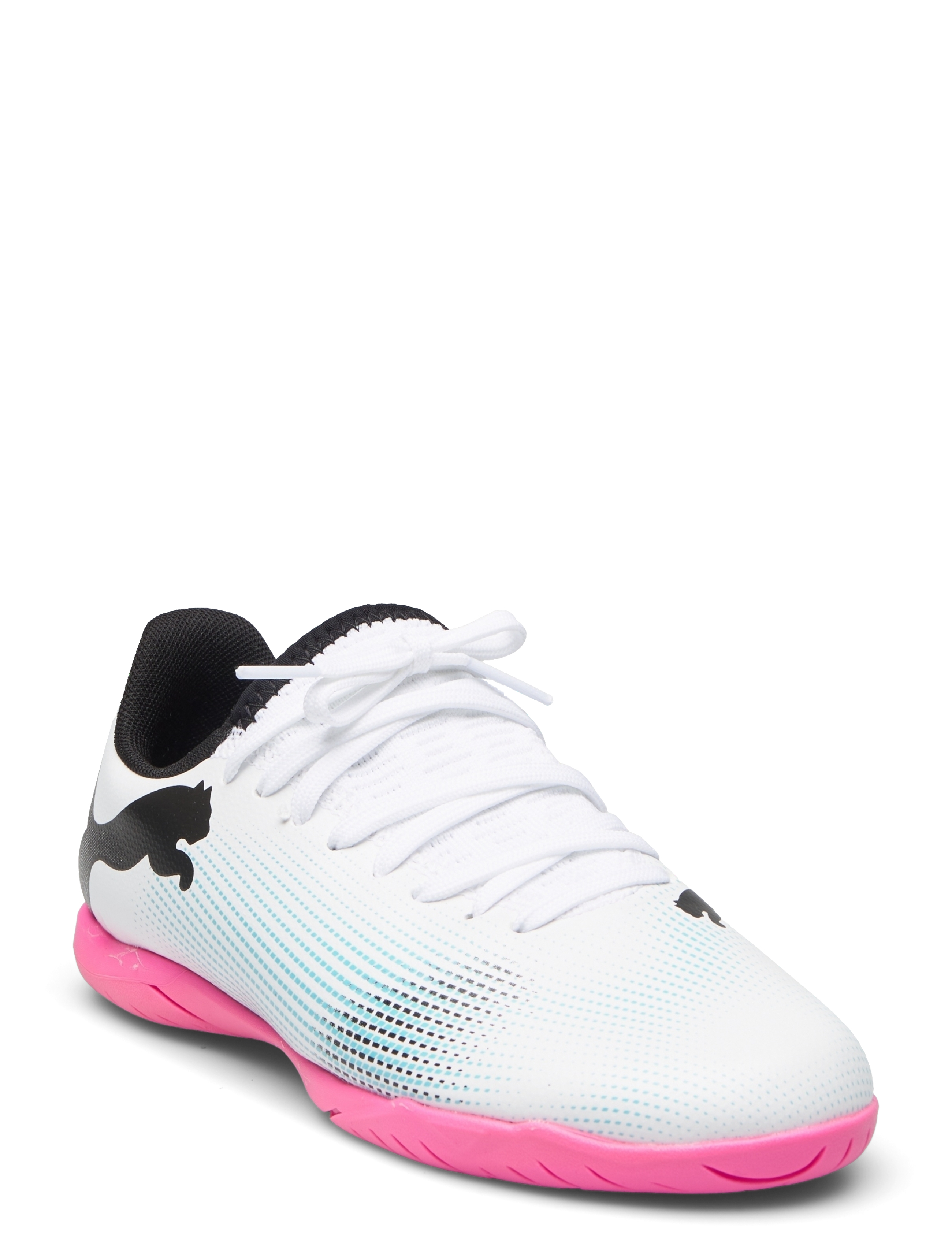 PUMA - FUTURE 7 PLAY IT Jr - puma white-puma black-poison pink - 1
