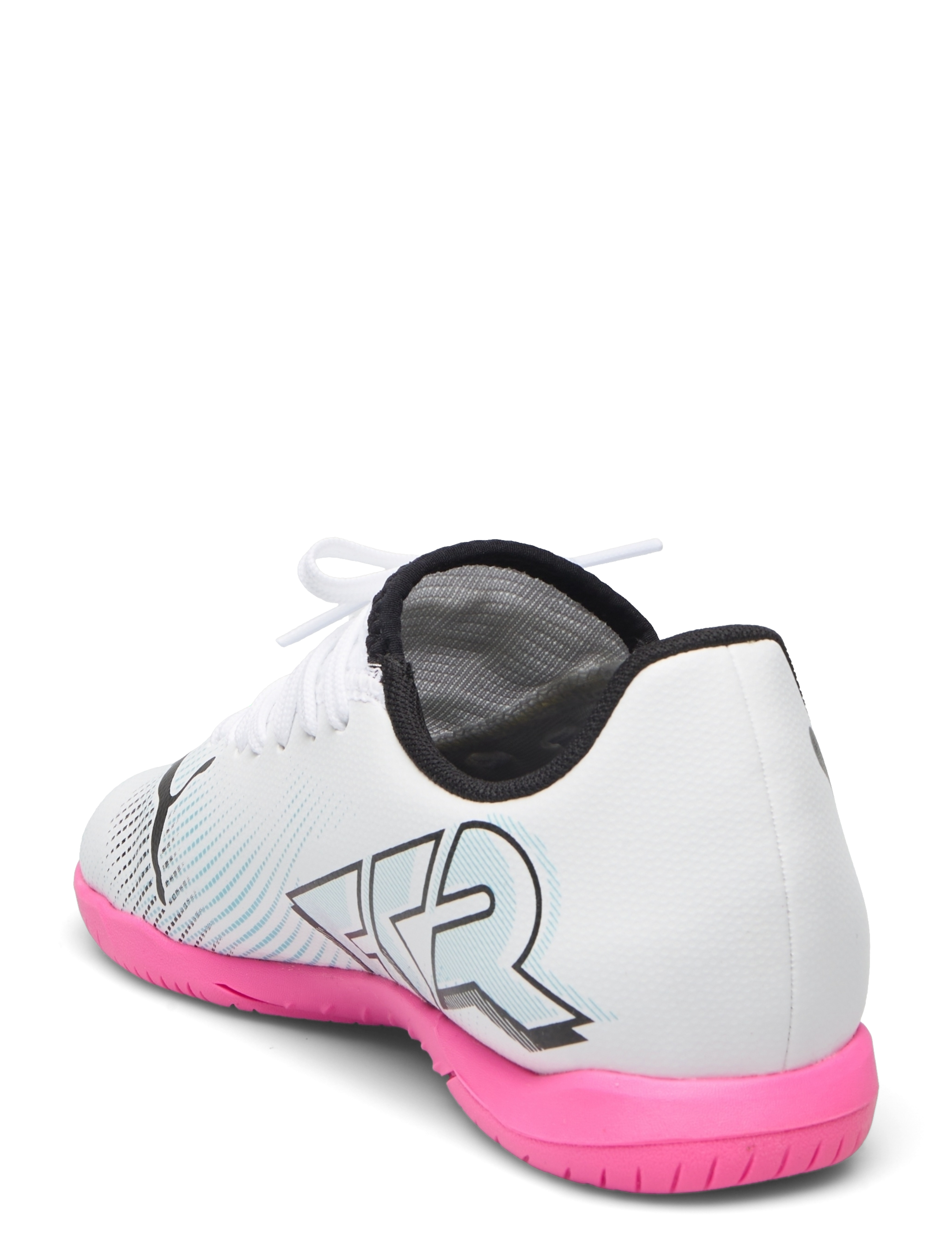 PUMA - FUTURE 7 PLAY IT Jr - puma white-puma black-poison pink - 2