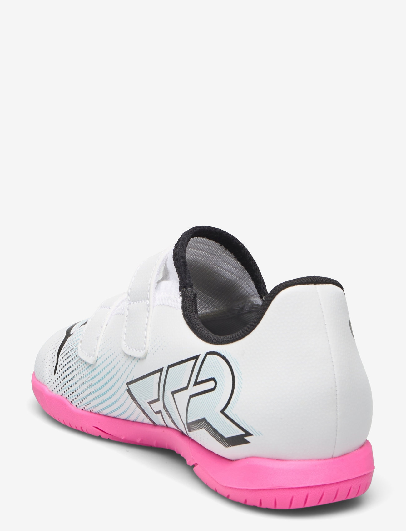 PUMA - FUTURE 7 PLAY IT V Jr - puma white-puma black-poison pink - 2
