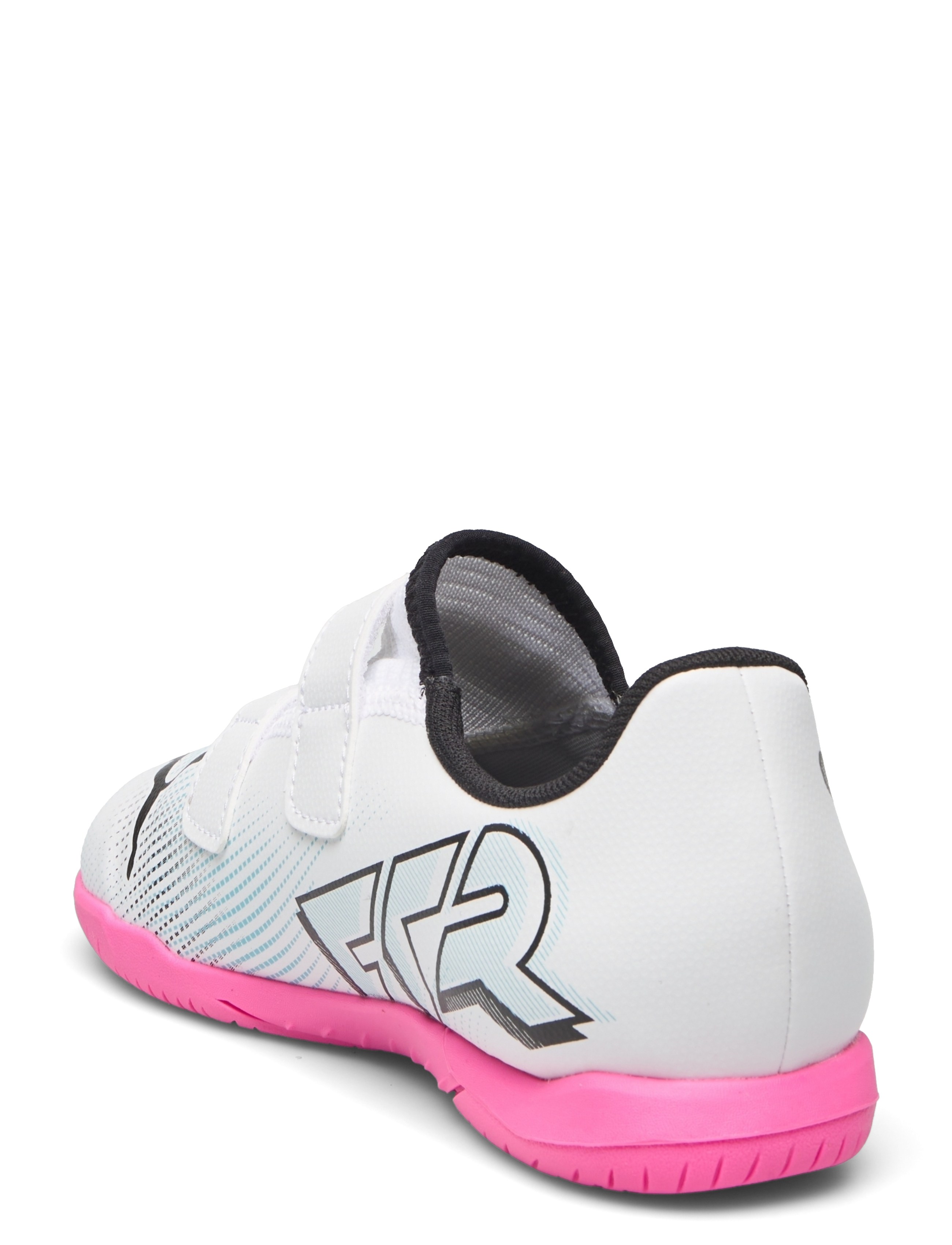 PUMA - FUTURE 7 PLAY IT V Jr - puma white-puma black-poison pink - 2