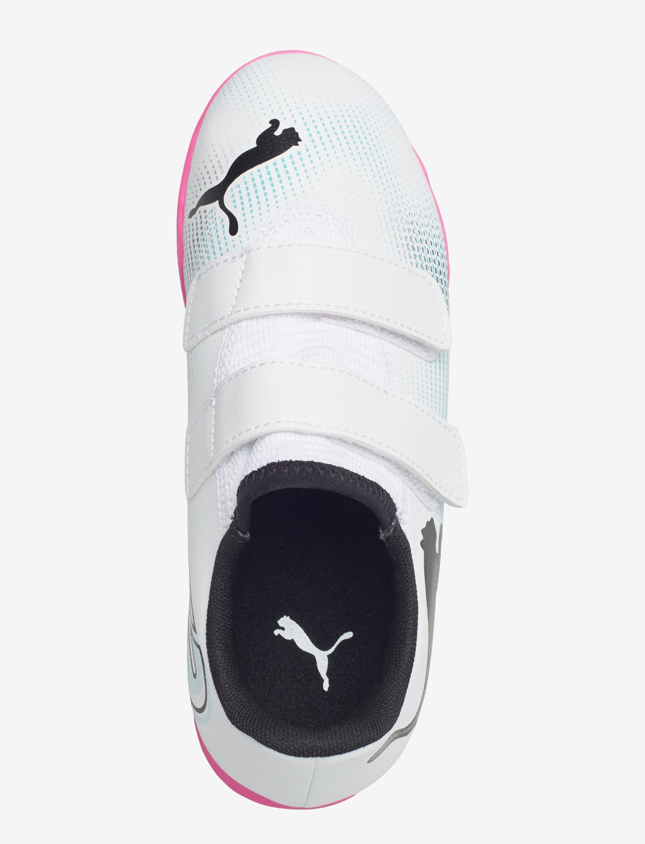 PUMA - FUTURE 7 PLAY IT V Jr - puma white-puma black-poison pink - 3