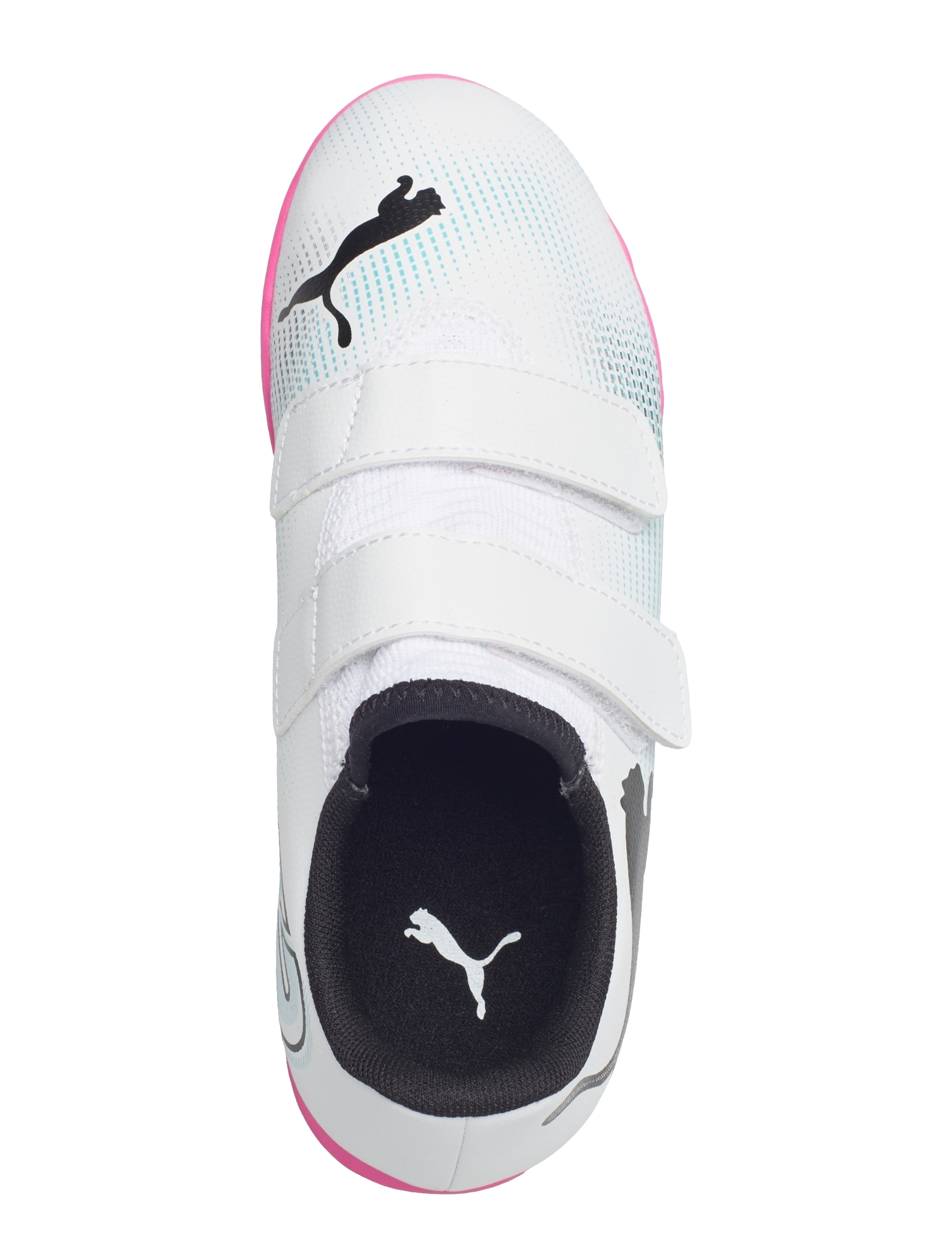 PUMA - FUTURE 7 PLAY IT V Jr - puma white-puma black-poison pink - 3