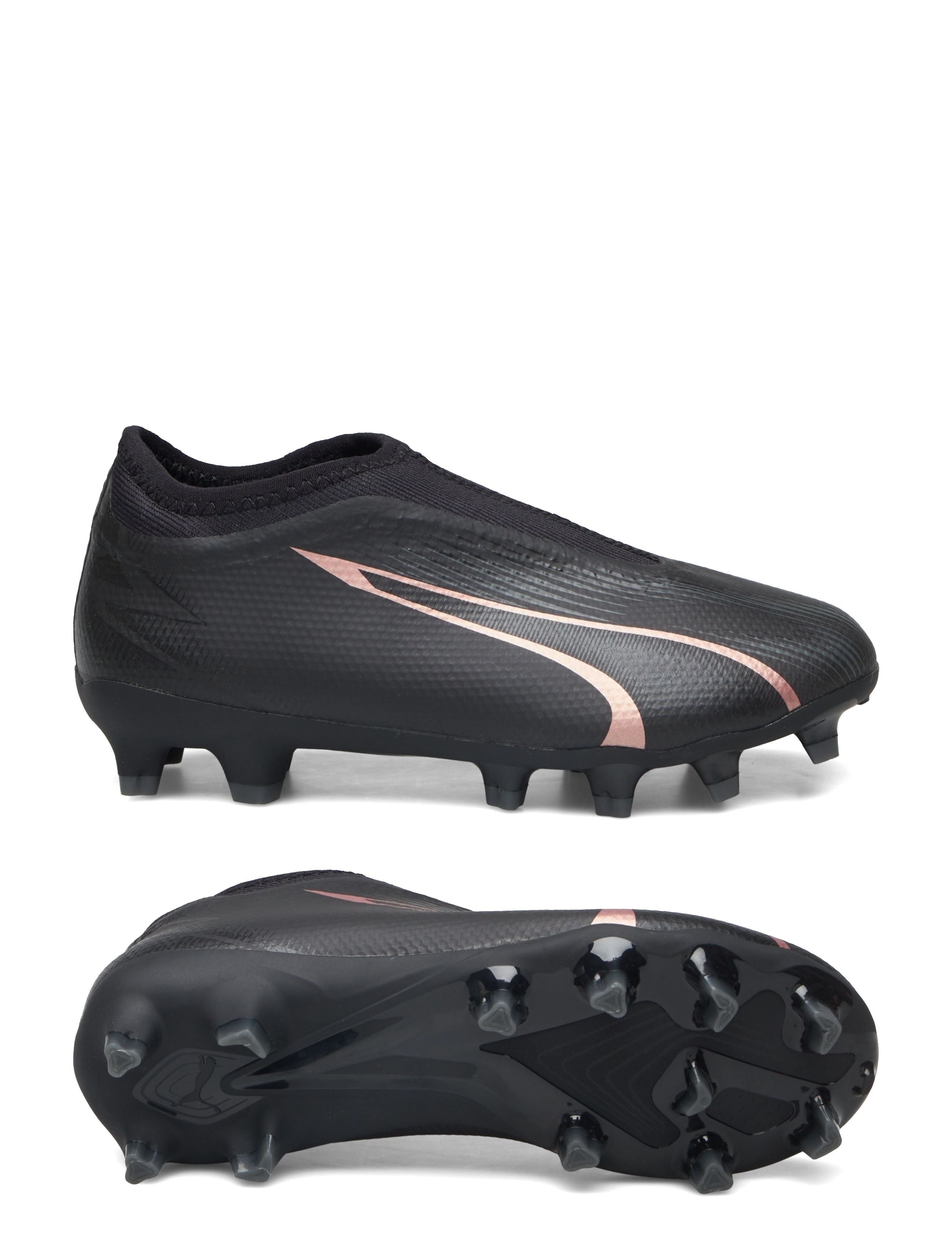 ULTRA MATCH LL FG/AG Jr - PUMA BLACK-COPPER