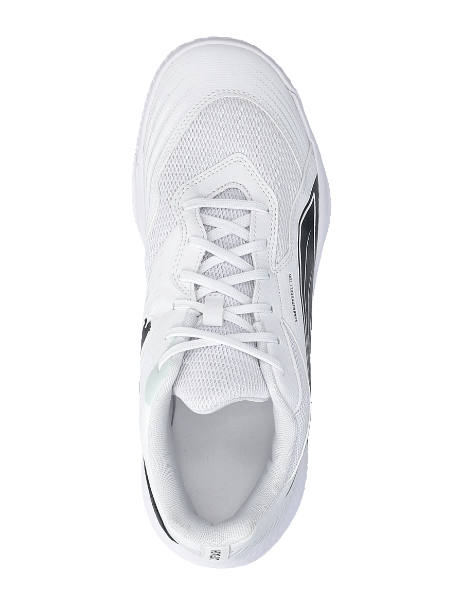 PUMA - Solarflash III - innanhússkór - puma white-puma black - 3