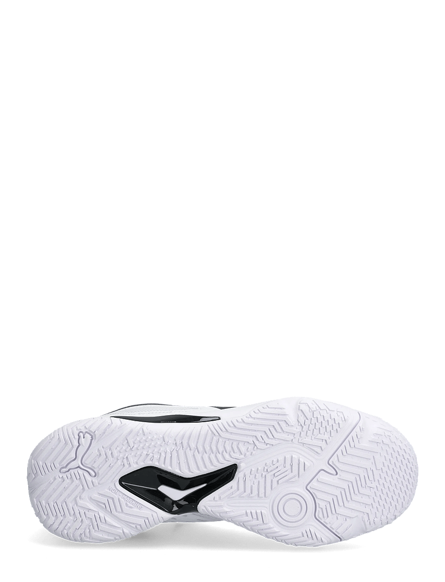 PUMA - Solarflash III - innanhússkór - puma white-puma black - 4